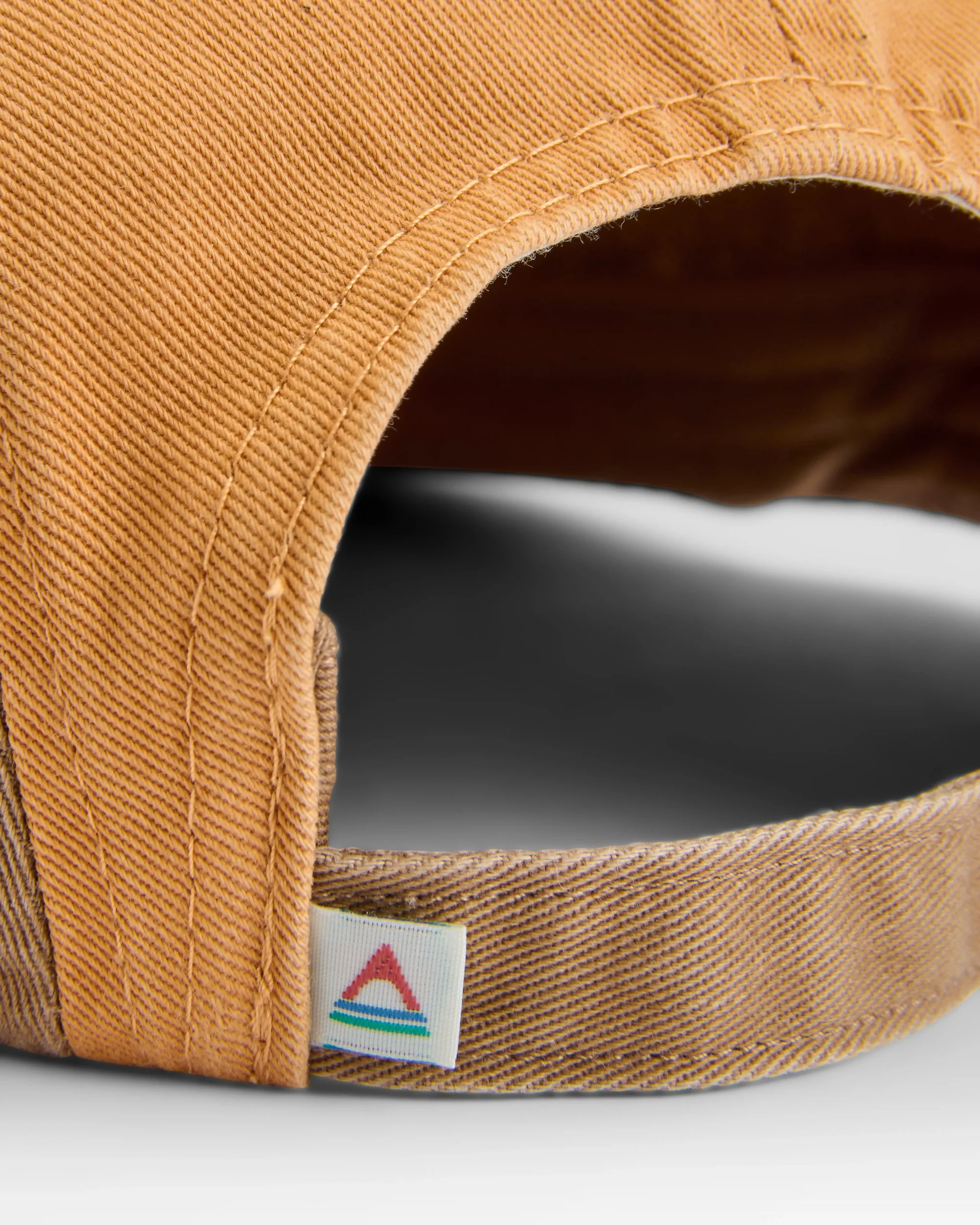 Fixie 5 Panel Cap - Spruce Yellow/Toffee - Image 3