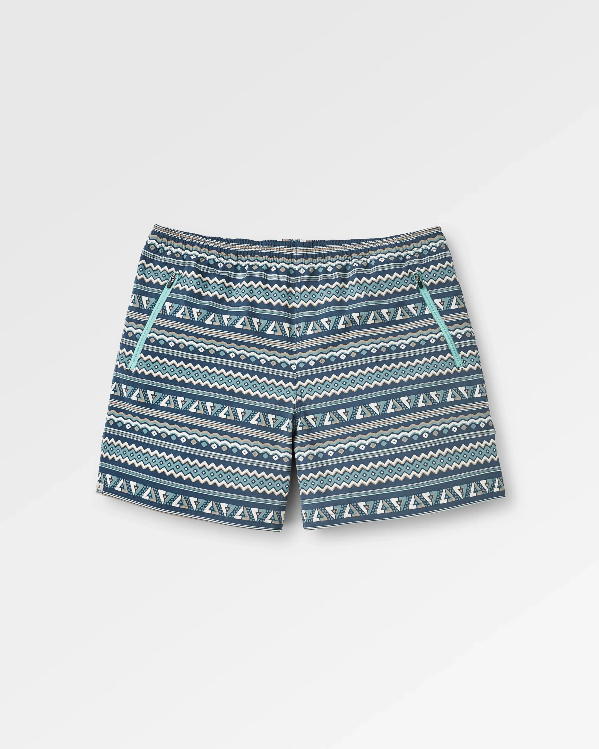 Flaris NetPlus® Beach Short - Geo Stripe Dark Denim - Image 2