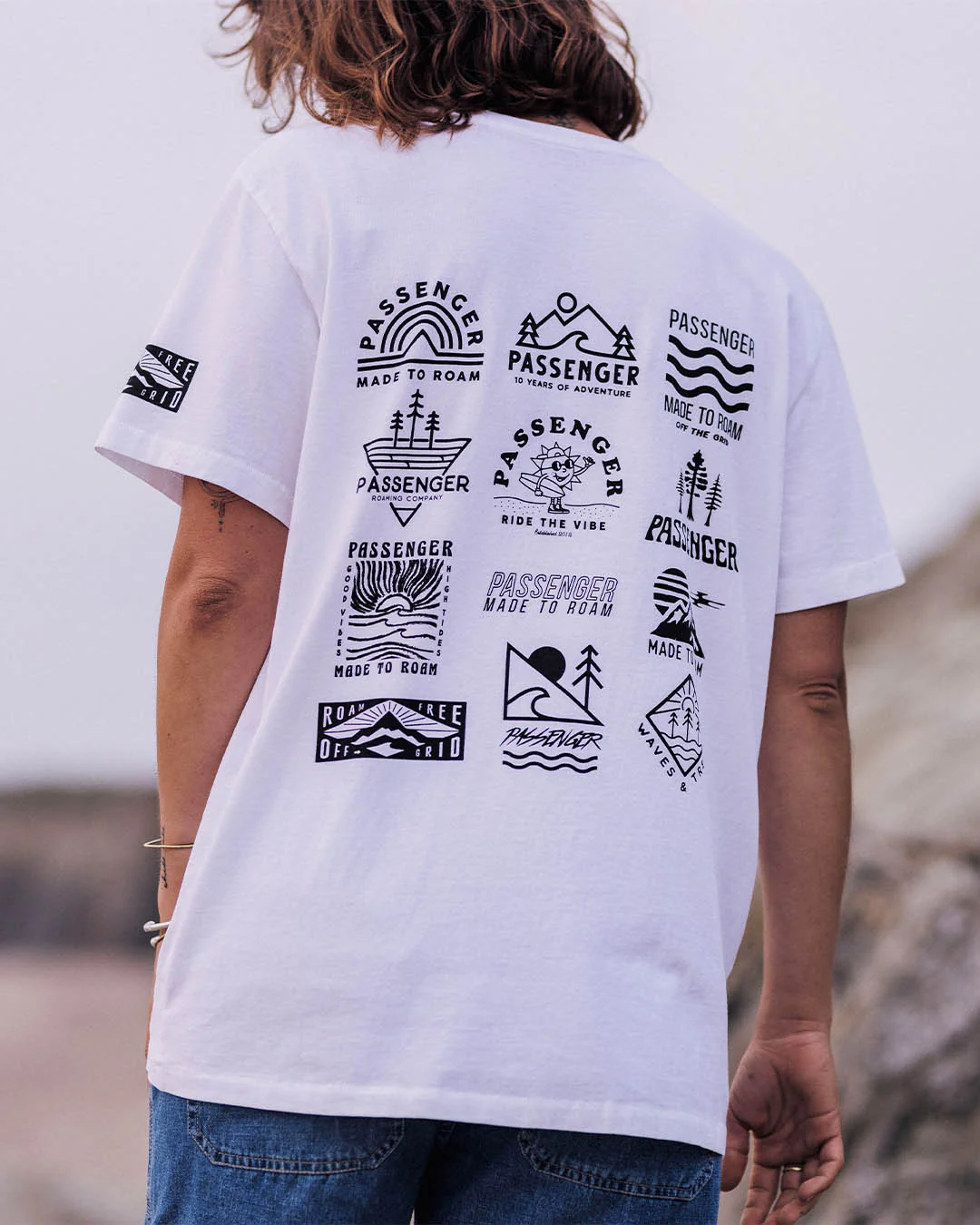 Float Oversized T-Shirt - White