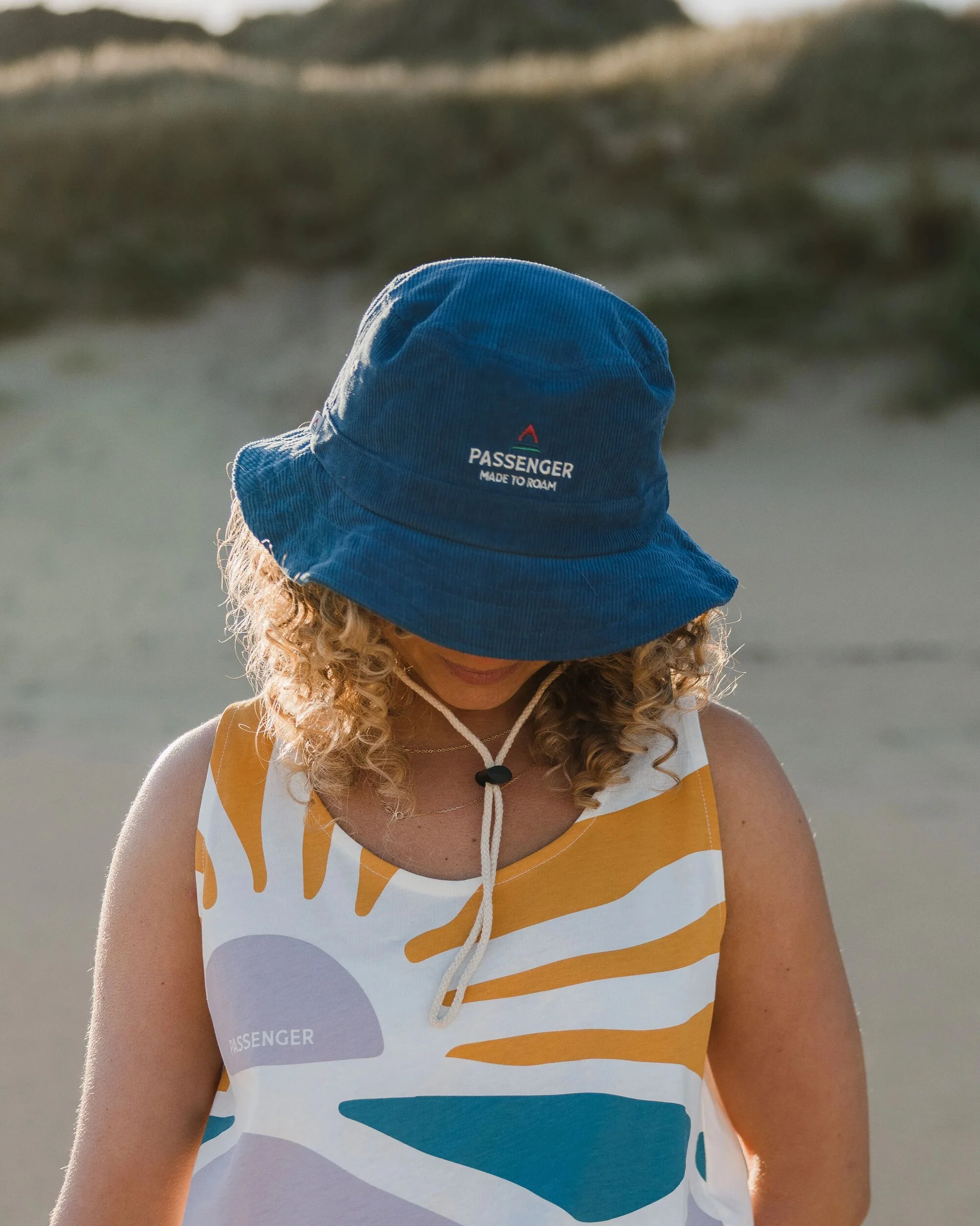 Forest Cord Bucket Hat - Ash Blue - Image 3
