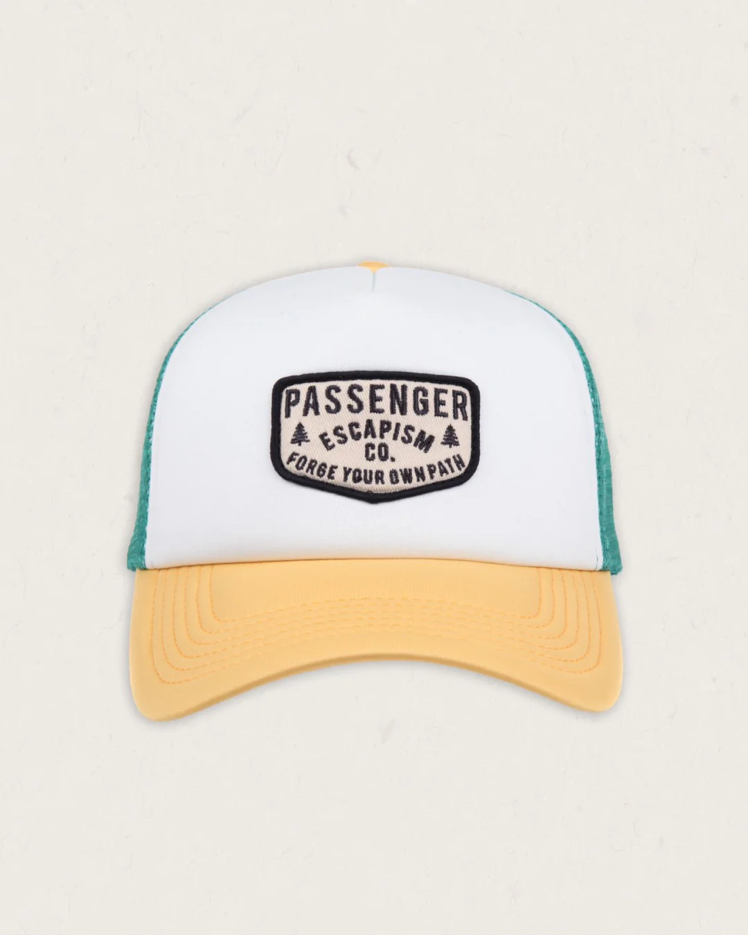 Forge Snapback Trucker Cap - Mustard Tricolour - Image 4