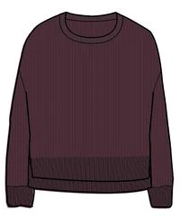 Gondwana Classic Knitted Jumper - Wine - Image 7