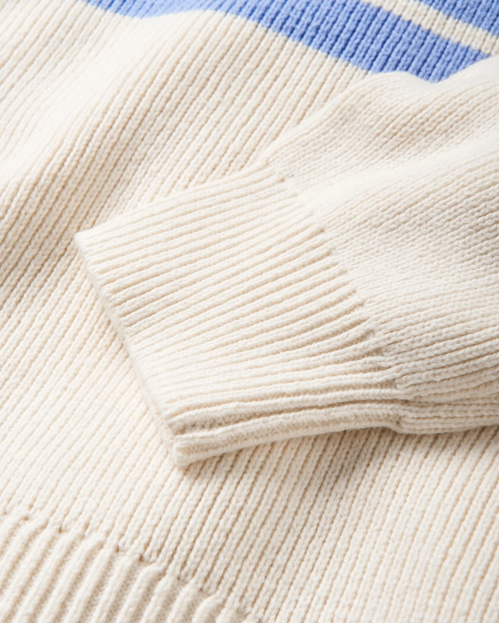 Grasslands Oversized Organic Cotton Knitted Jumper - Acorn - Image 4