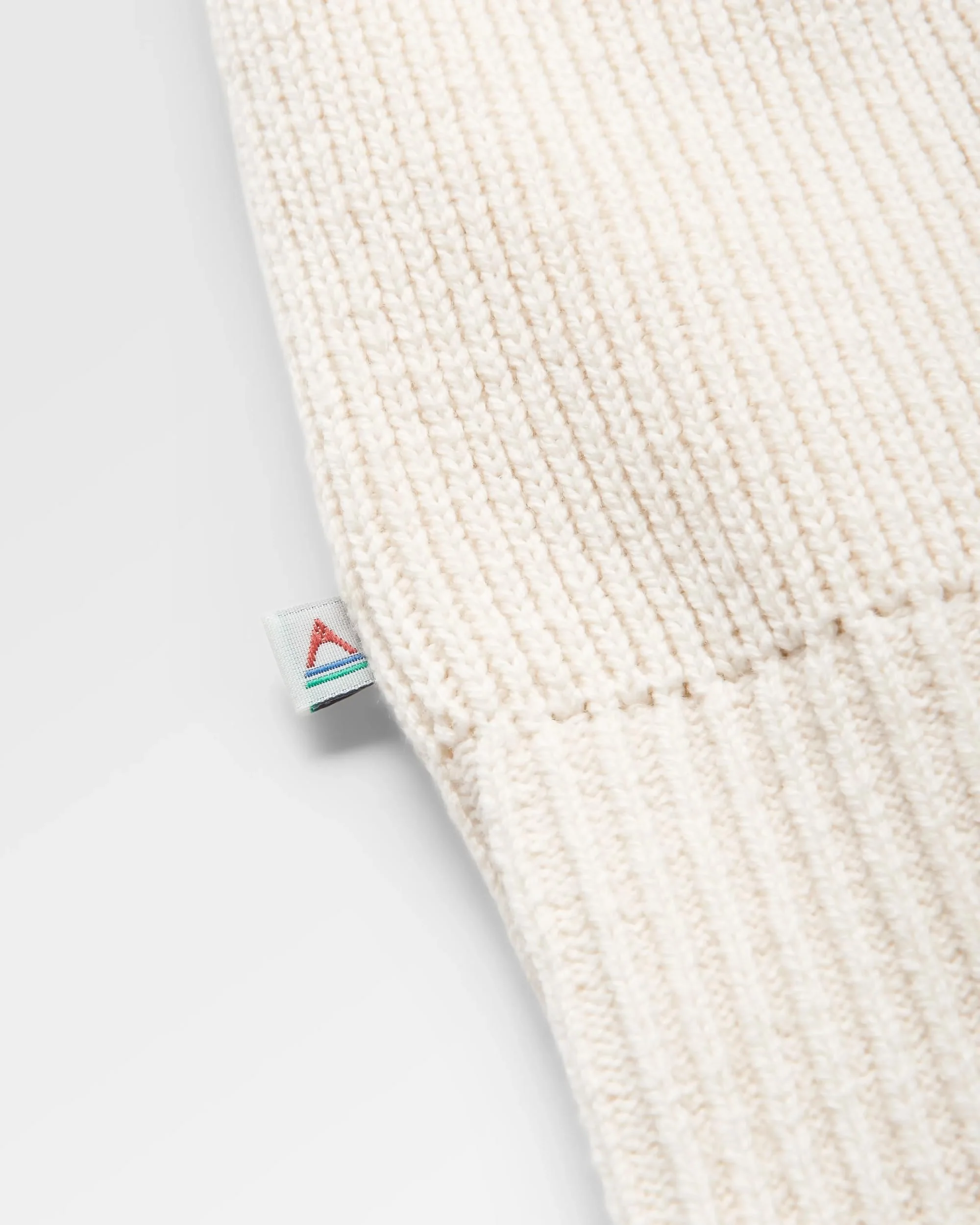 Grasslands Oversized Organic Cotton Knitted Jumper - Acorn - Image 5