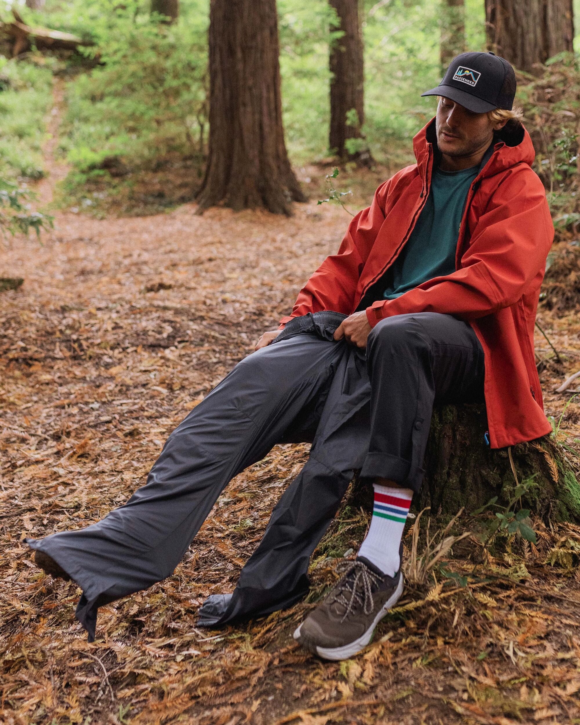 Gusto Windshell Trouser - Charcoal - Image 3
