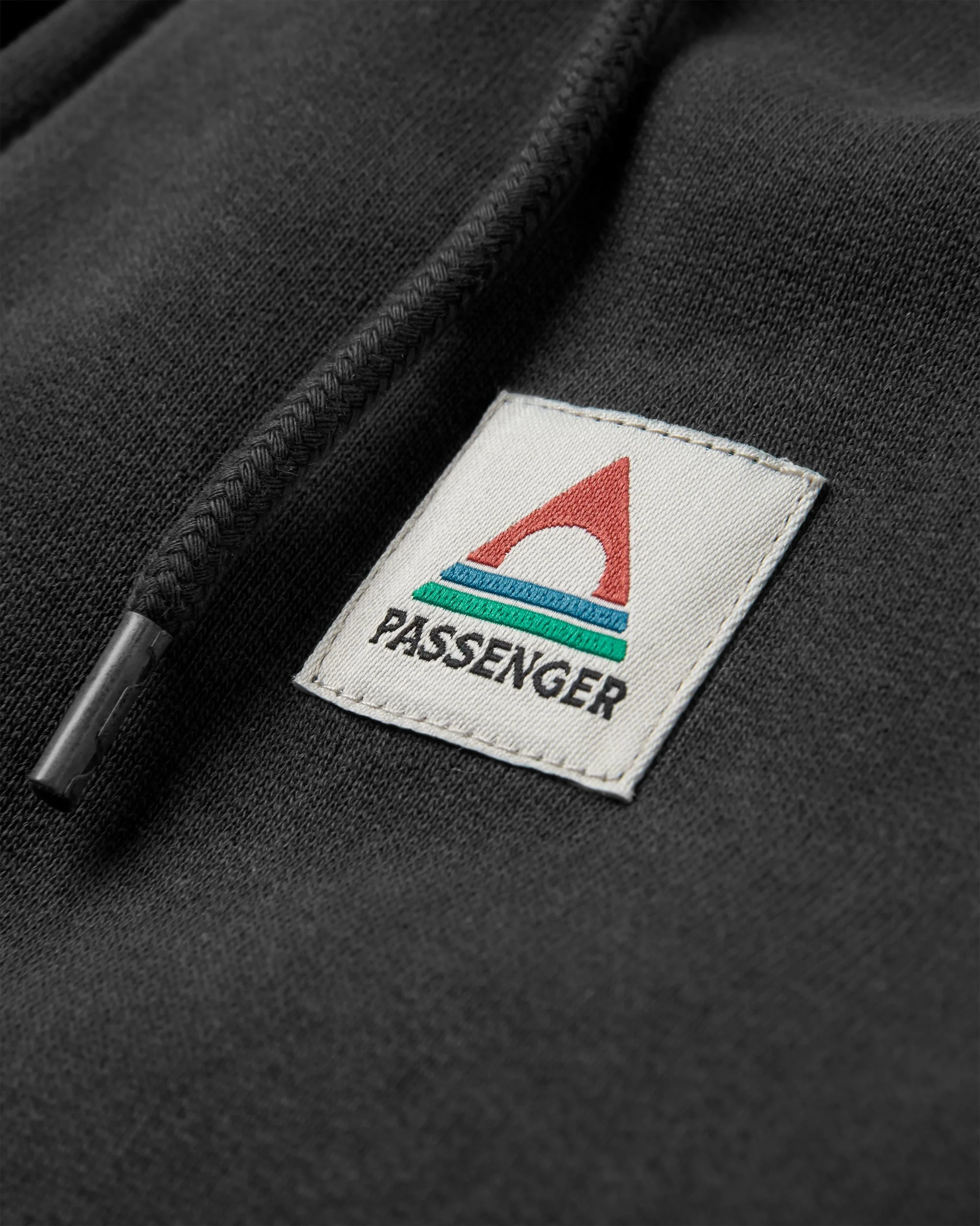 Heritage Full Zip Hoodie - Black - Image 4