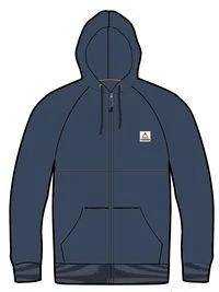 Heritage Full Zip Hoodie - Dark Denim - Image 11