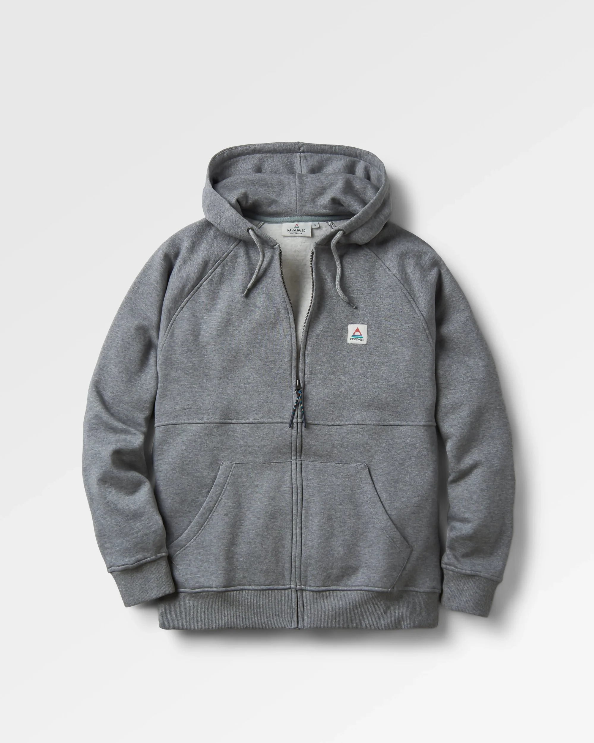 Heritage Full Zip Hoodie - Dark Grey Marl - Image 2
