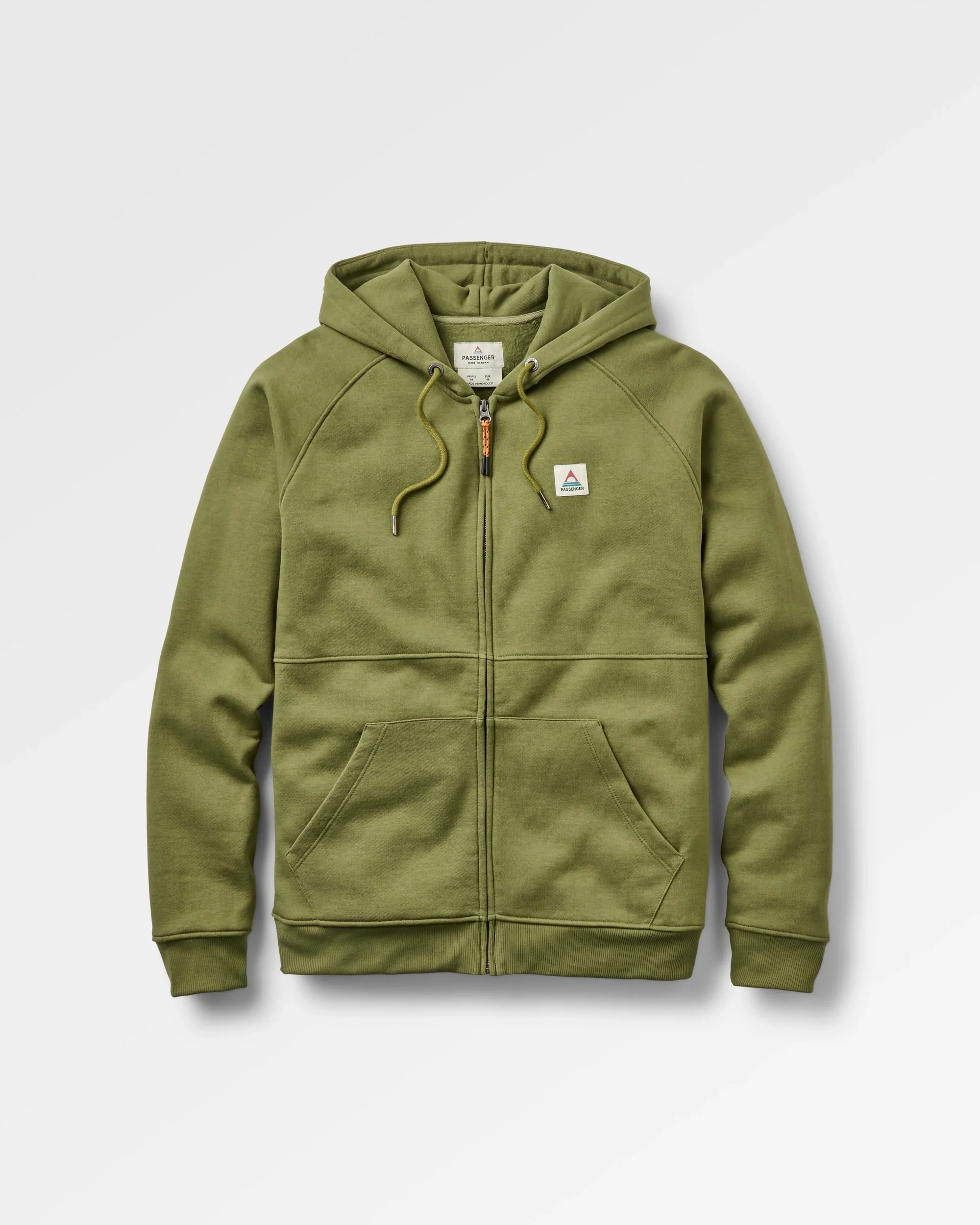 Heritage Full Zip Hoodie - Khaki
