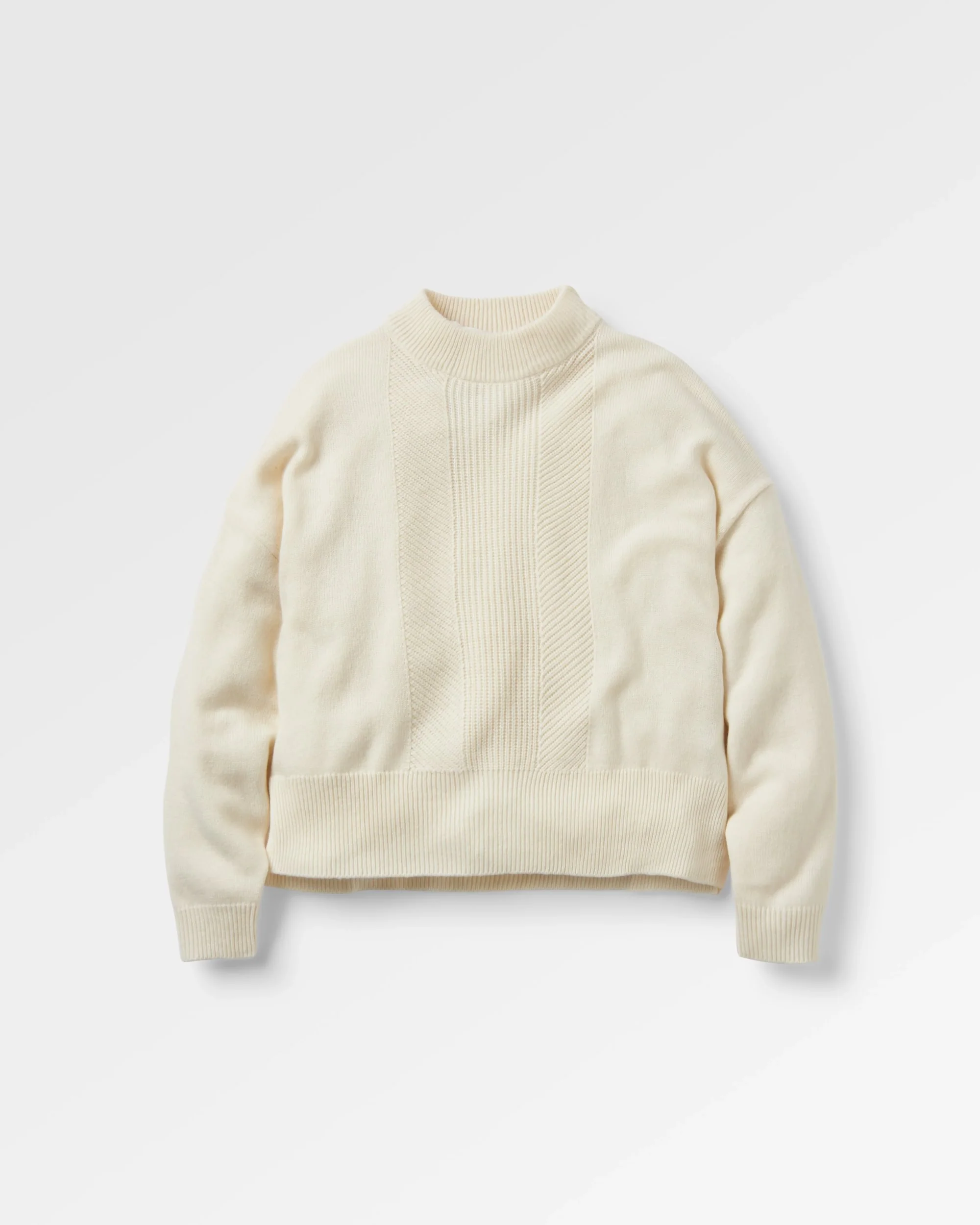 Hideout Oversized Knitted Jumper - Off White
