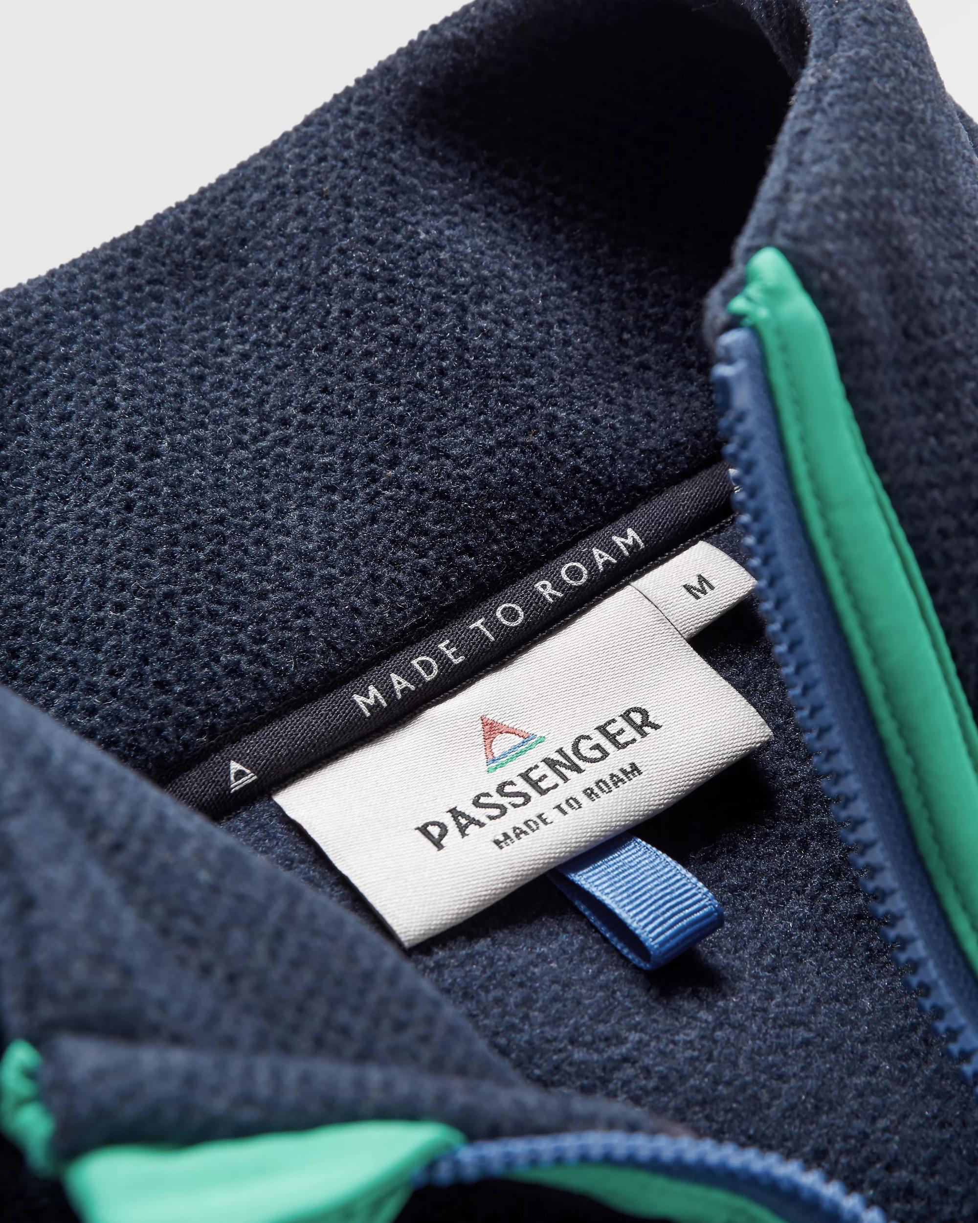 Men's Highland Polartec® Fleece - Lilac/ Deep Navy - Image 8