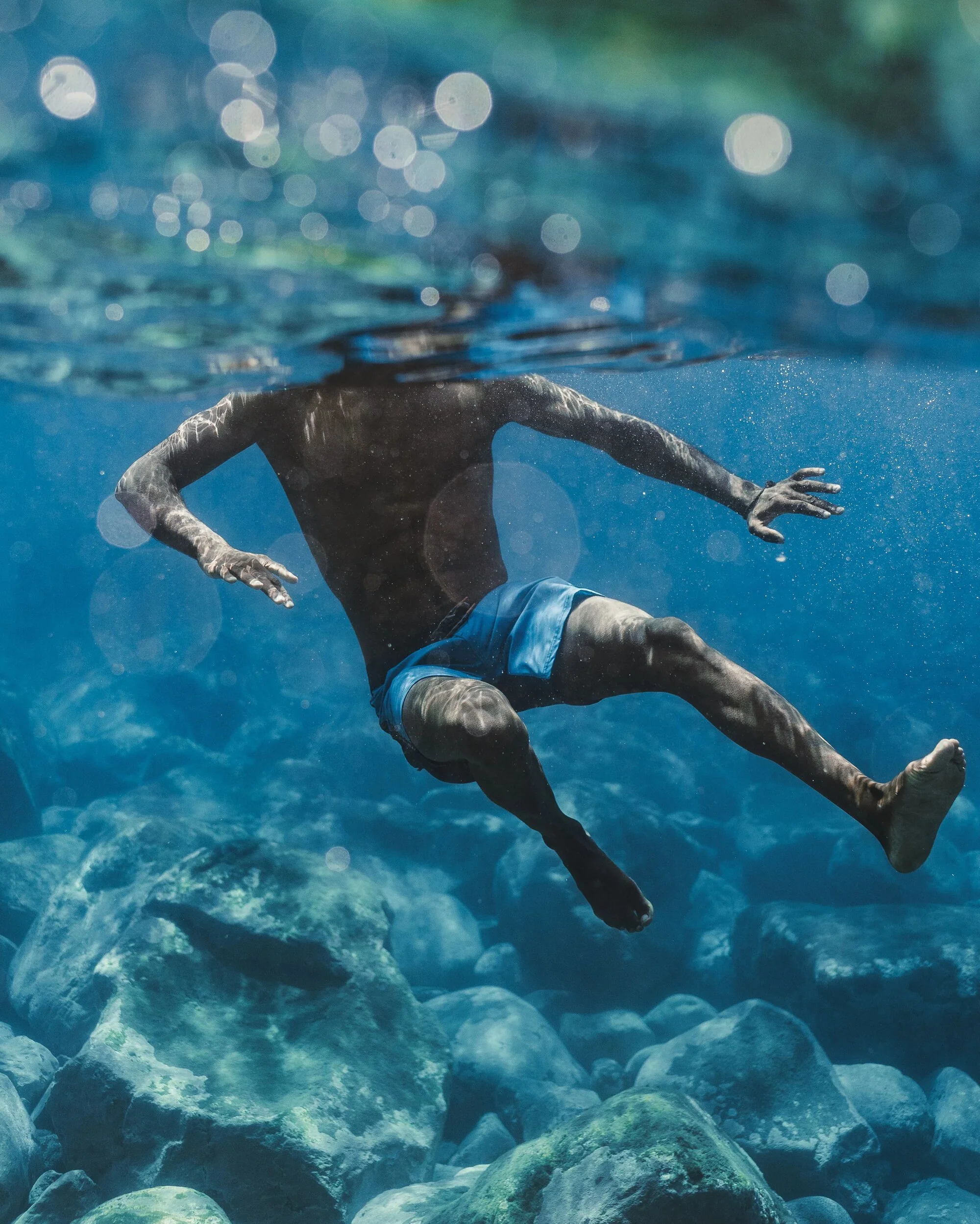 Hollow Boardshort - Blue Pool - Image 9