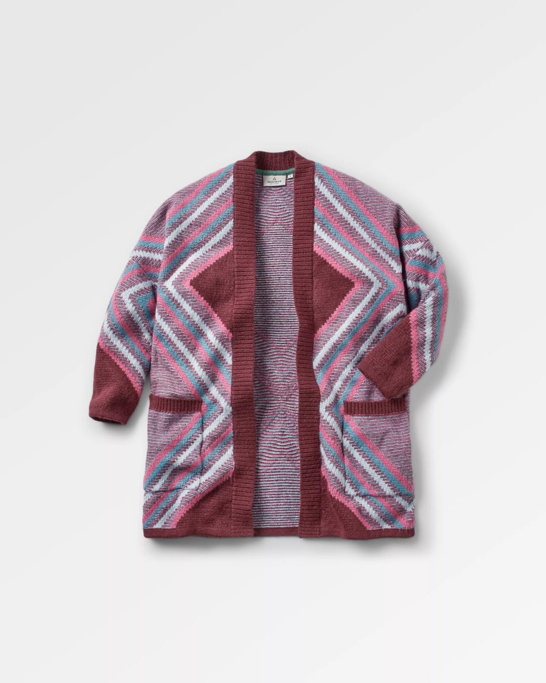 Homestead Cardigan - Wine