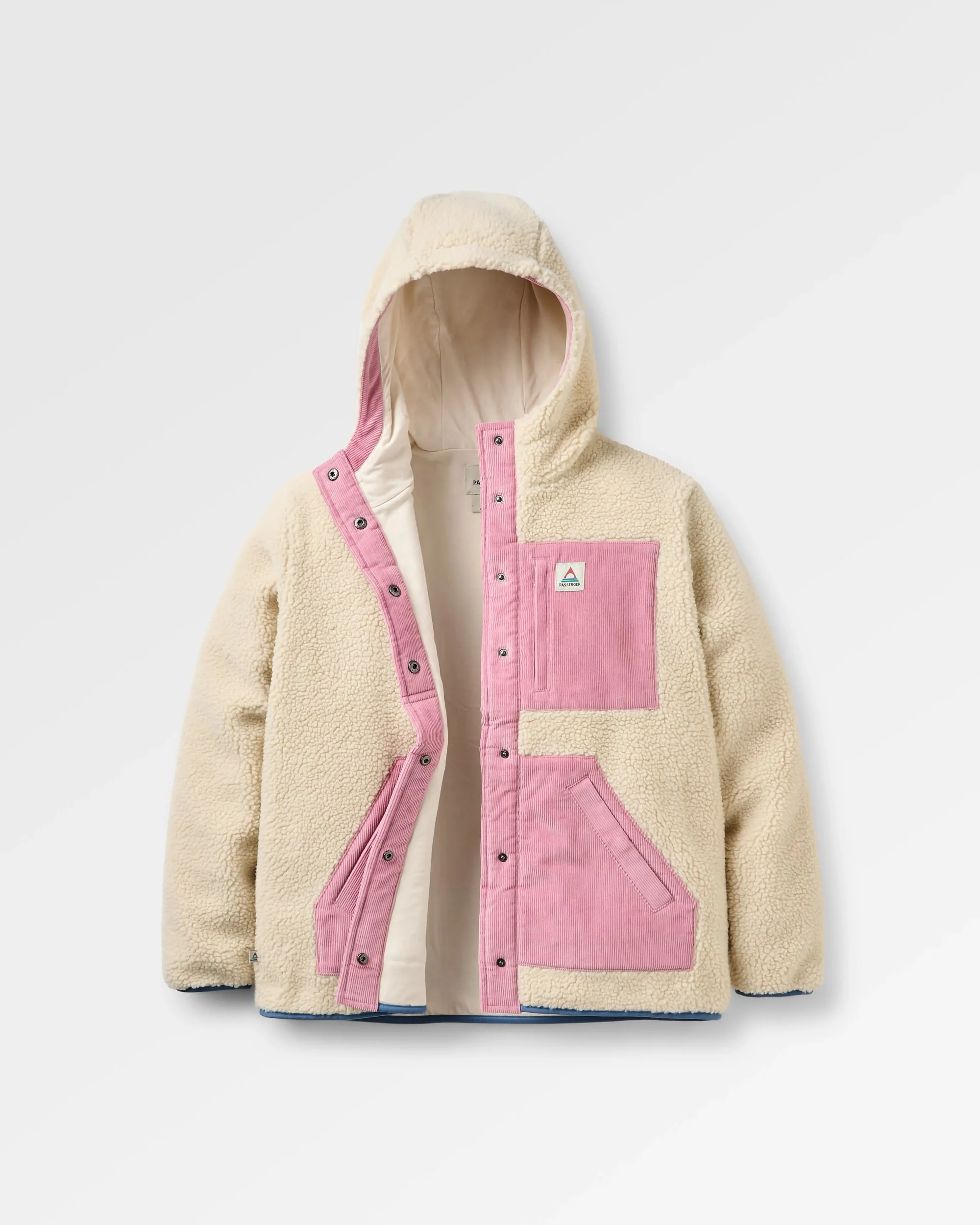 Clover Sherpa Hooded Fleece - Oat