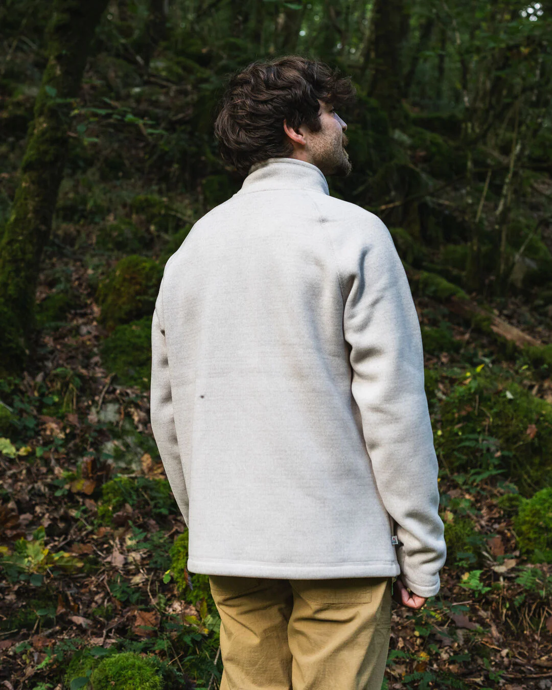 Men's Incline Polartec® Fleece - Vintage White - Image 3