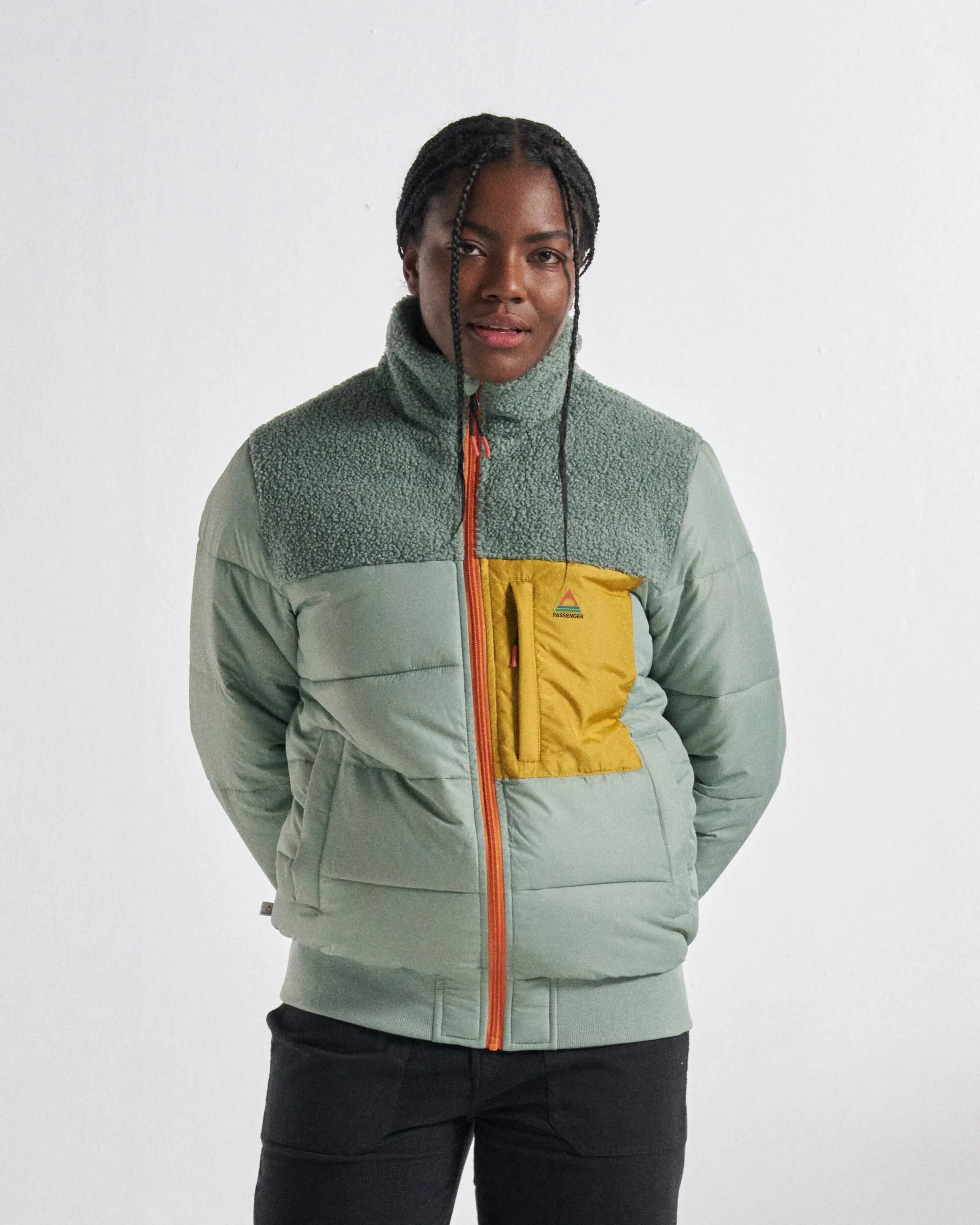 Inspire Insulated Jacket - Pistachio - Image 3