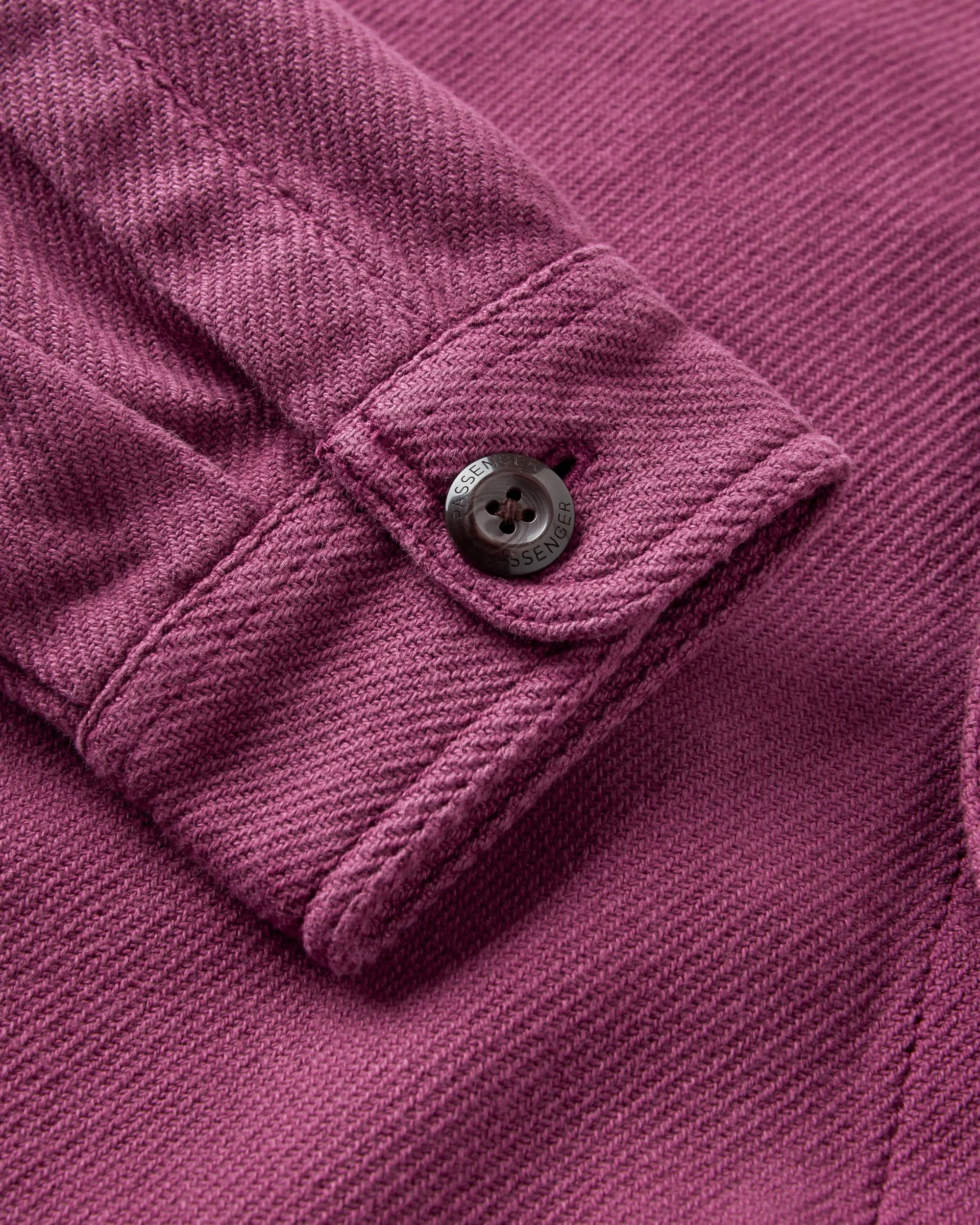 Island Twill Shirt - Warm Berry - Image 5