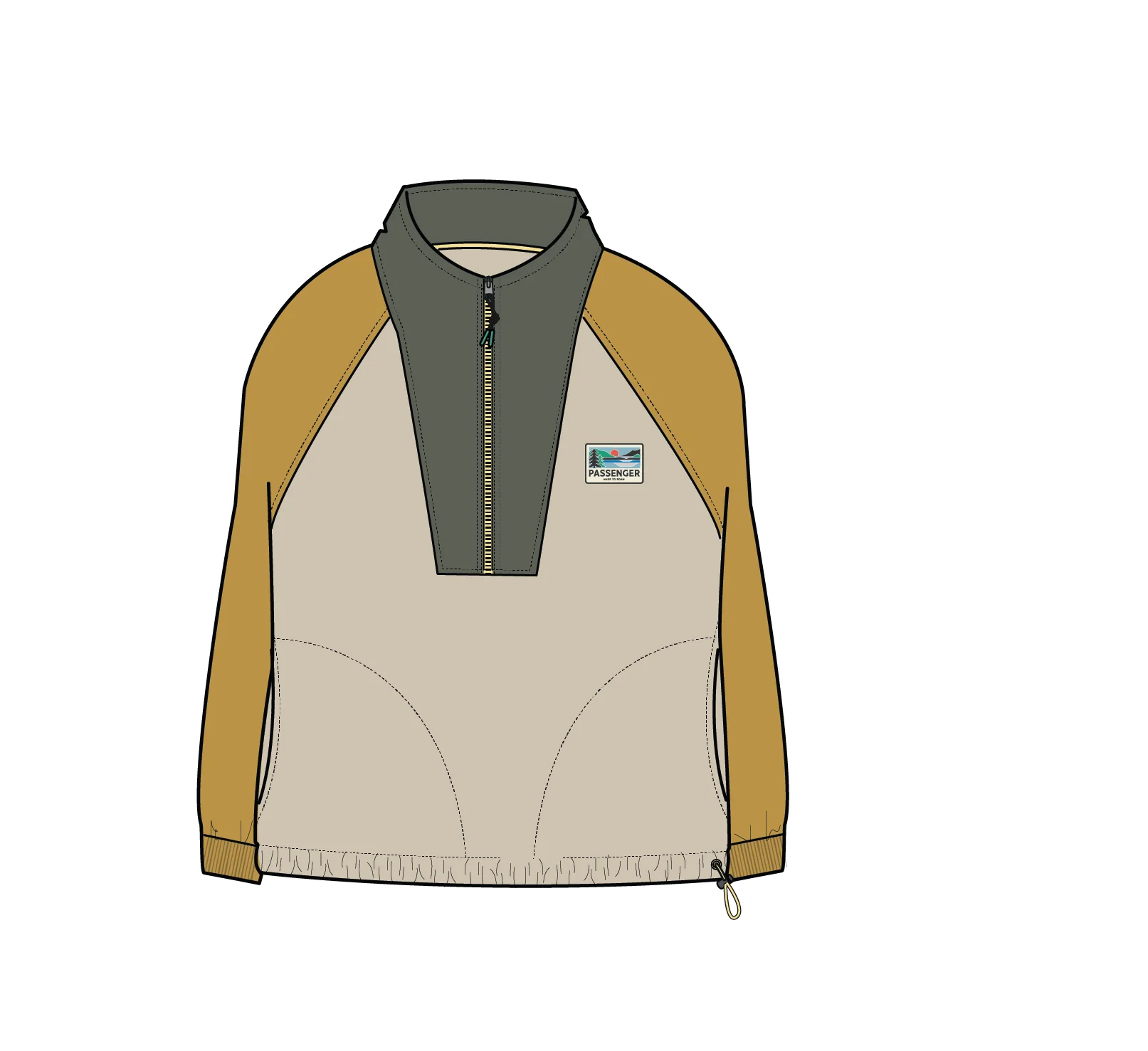 Jazz Polar Fleece - Oat - Image 9