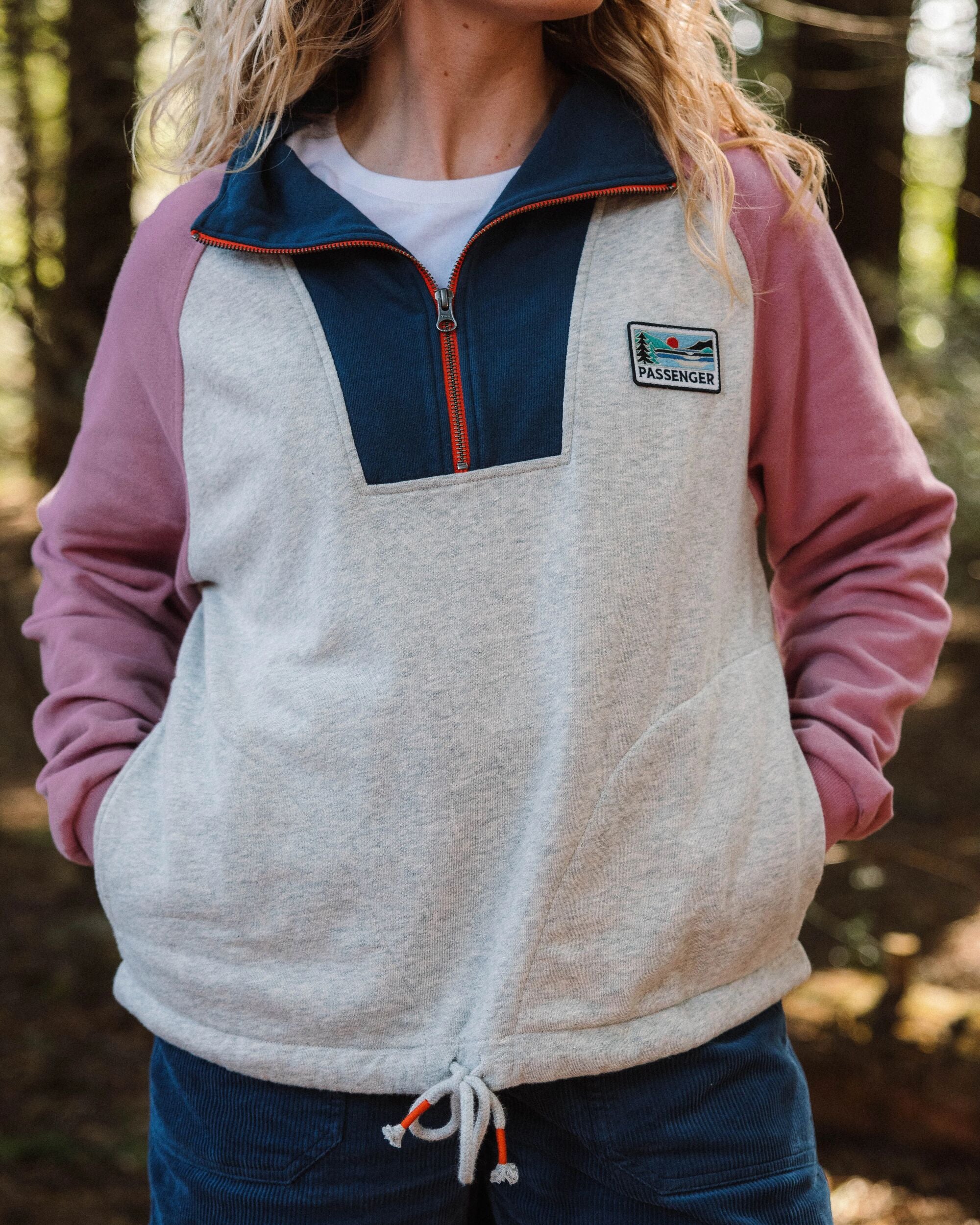 Jazz Organic Cotton Sweatshirt - Grey Marl - Image 4