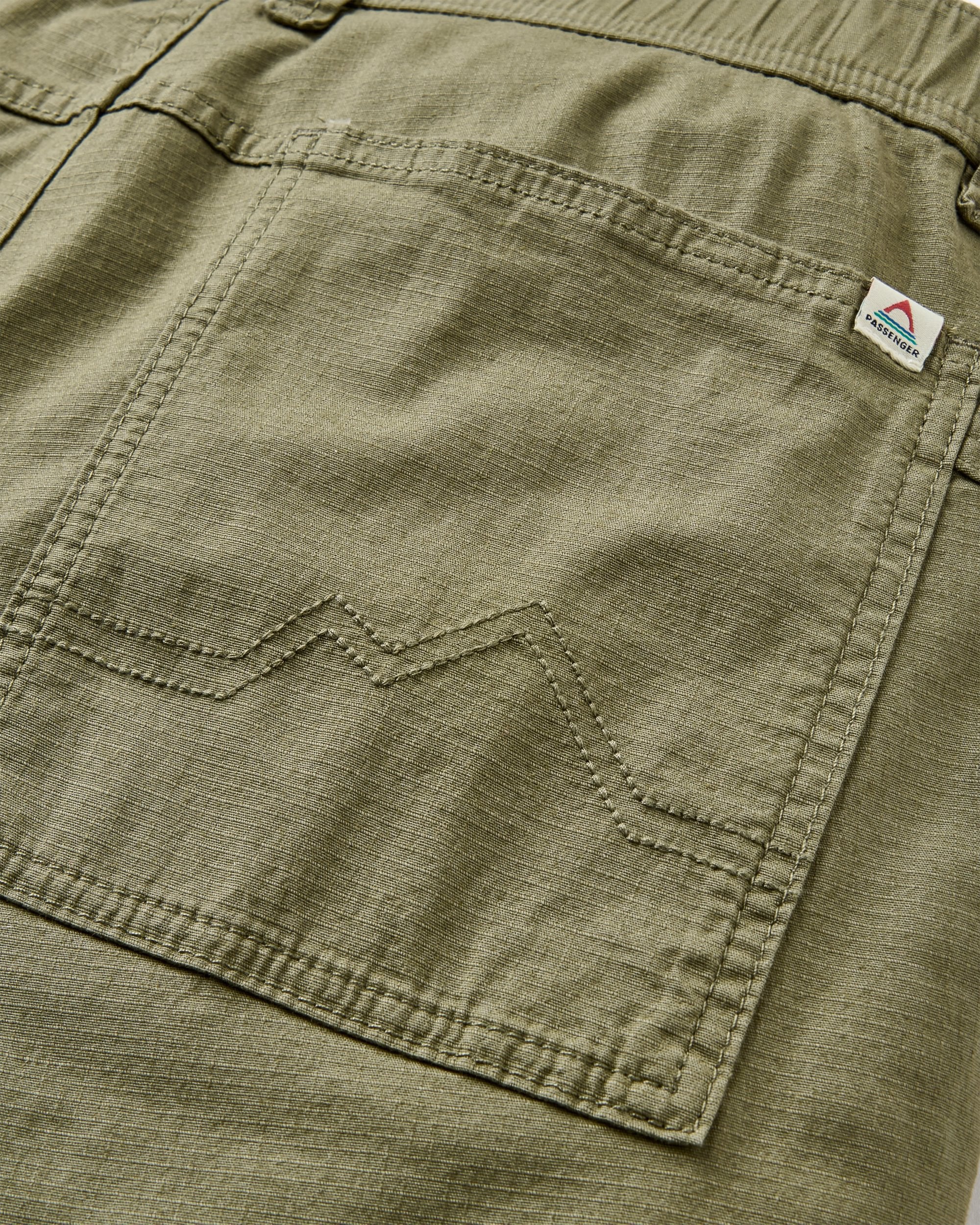 Kimmer Ripstop Cotton Short - Dusty Olive - Image 8