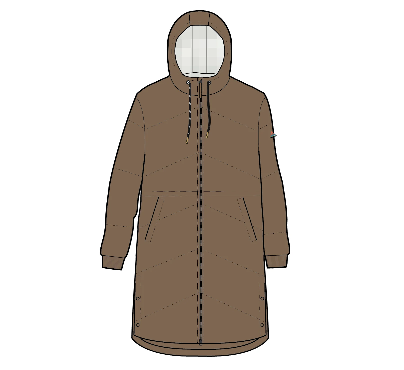 Kinsey Jacket - Toffee - Image 11