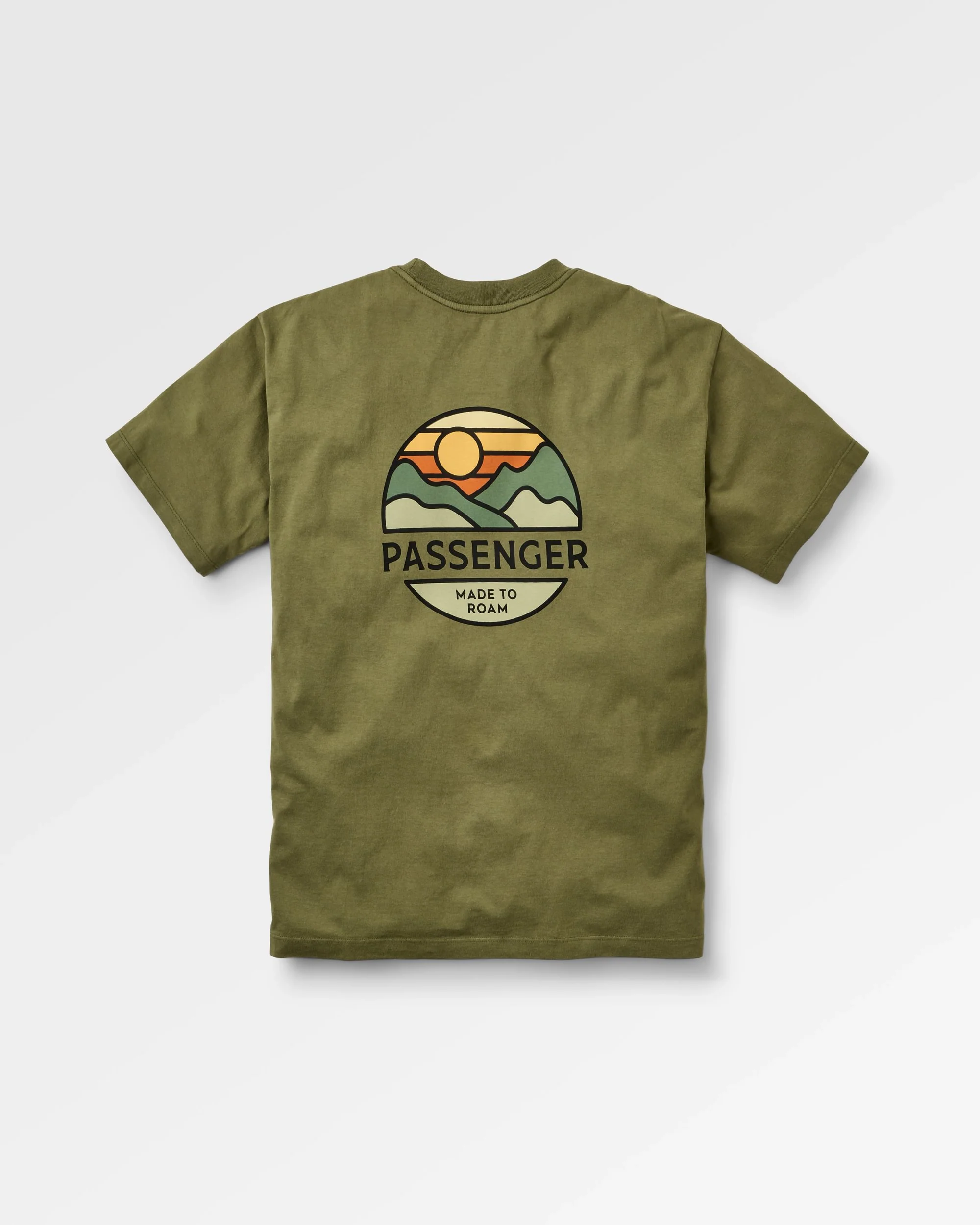 Laidback Relaxed Fit T-Shirt - Khaki - Image 2