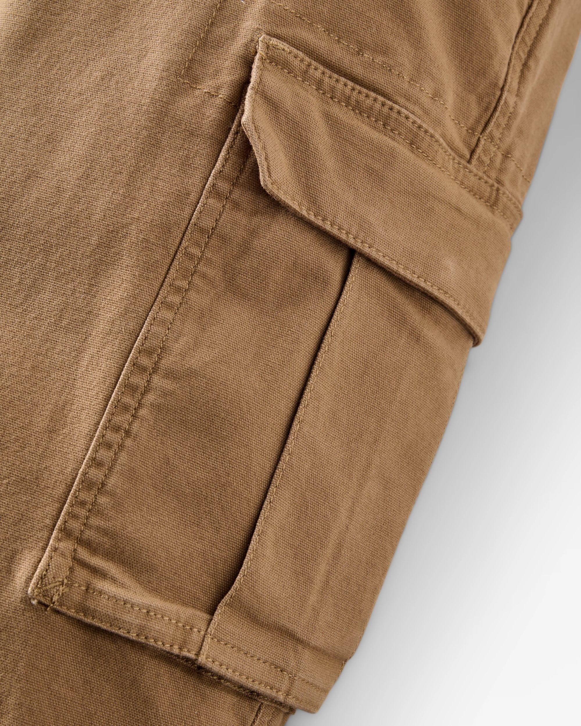 Lakeside Cargo Cotton Trouser - Caramel - Image 5