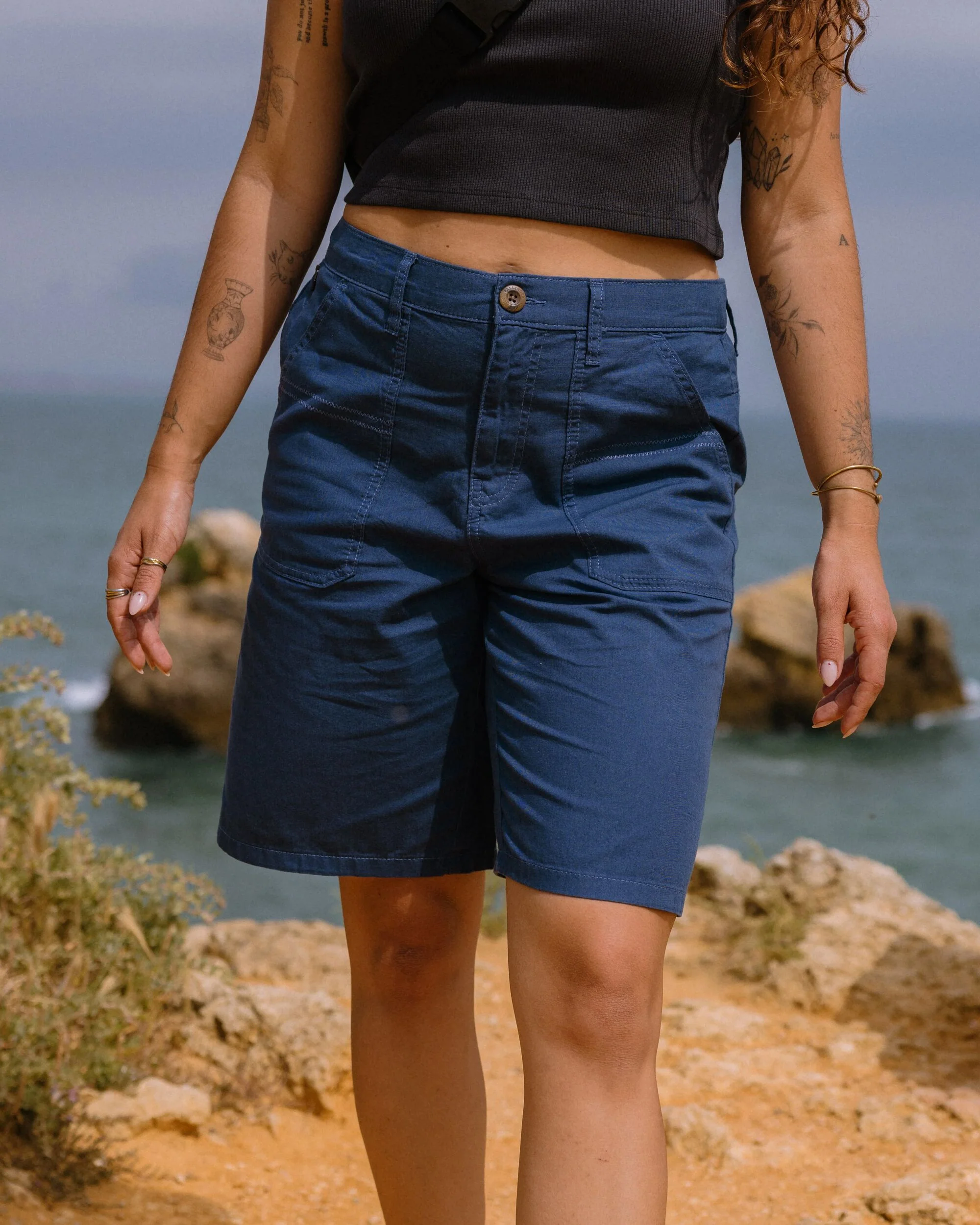 Lani Light Short - Dark Denim