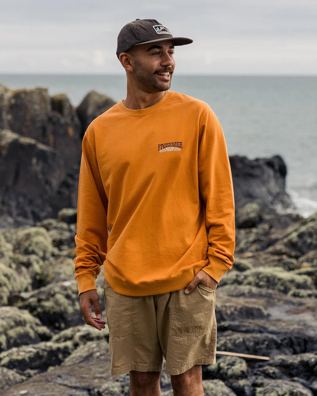 Lauca Sweatshirt - Tangerine