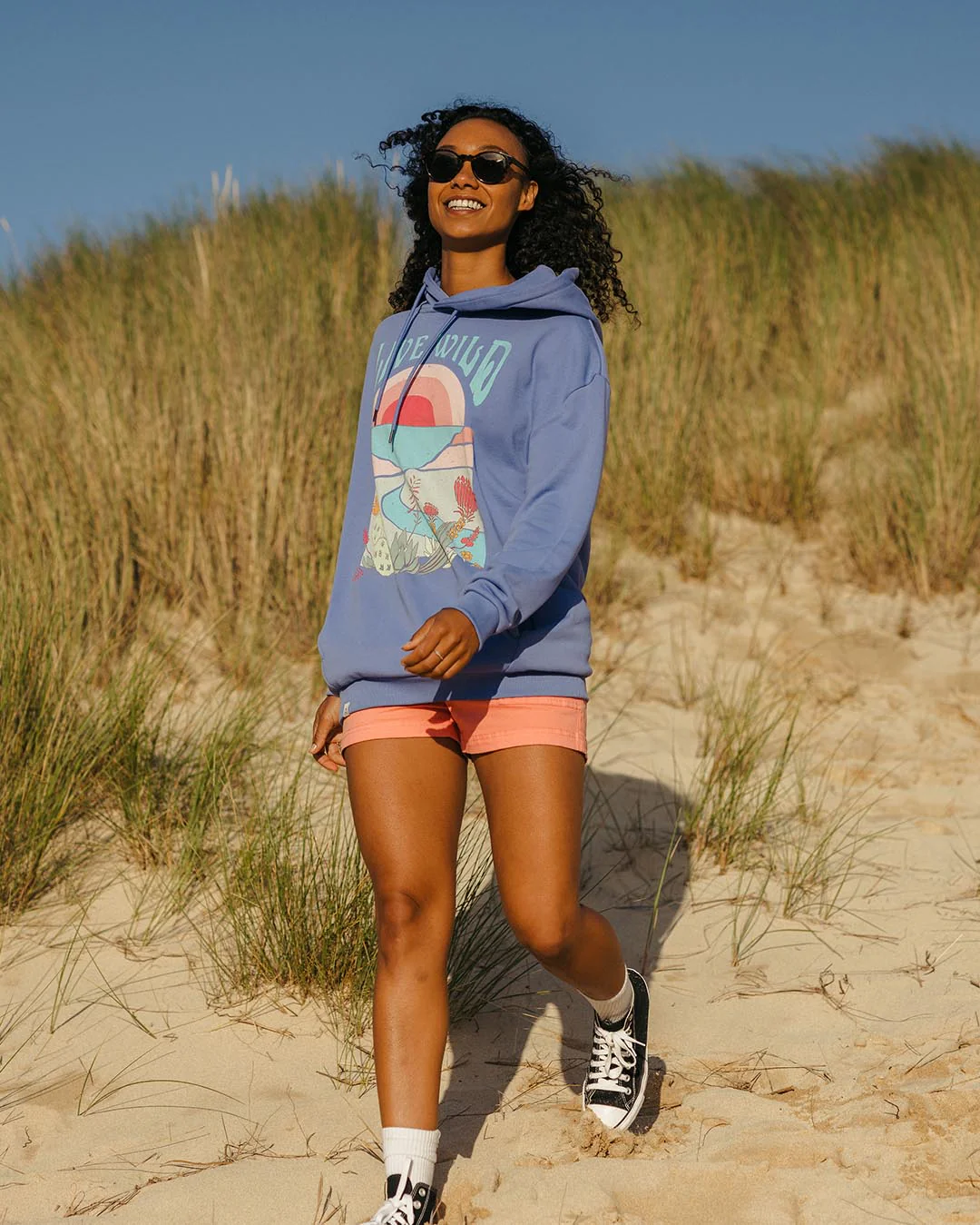 Live Wild Oversized Hoodie - Baja - Image 3