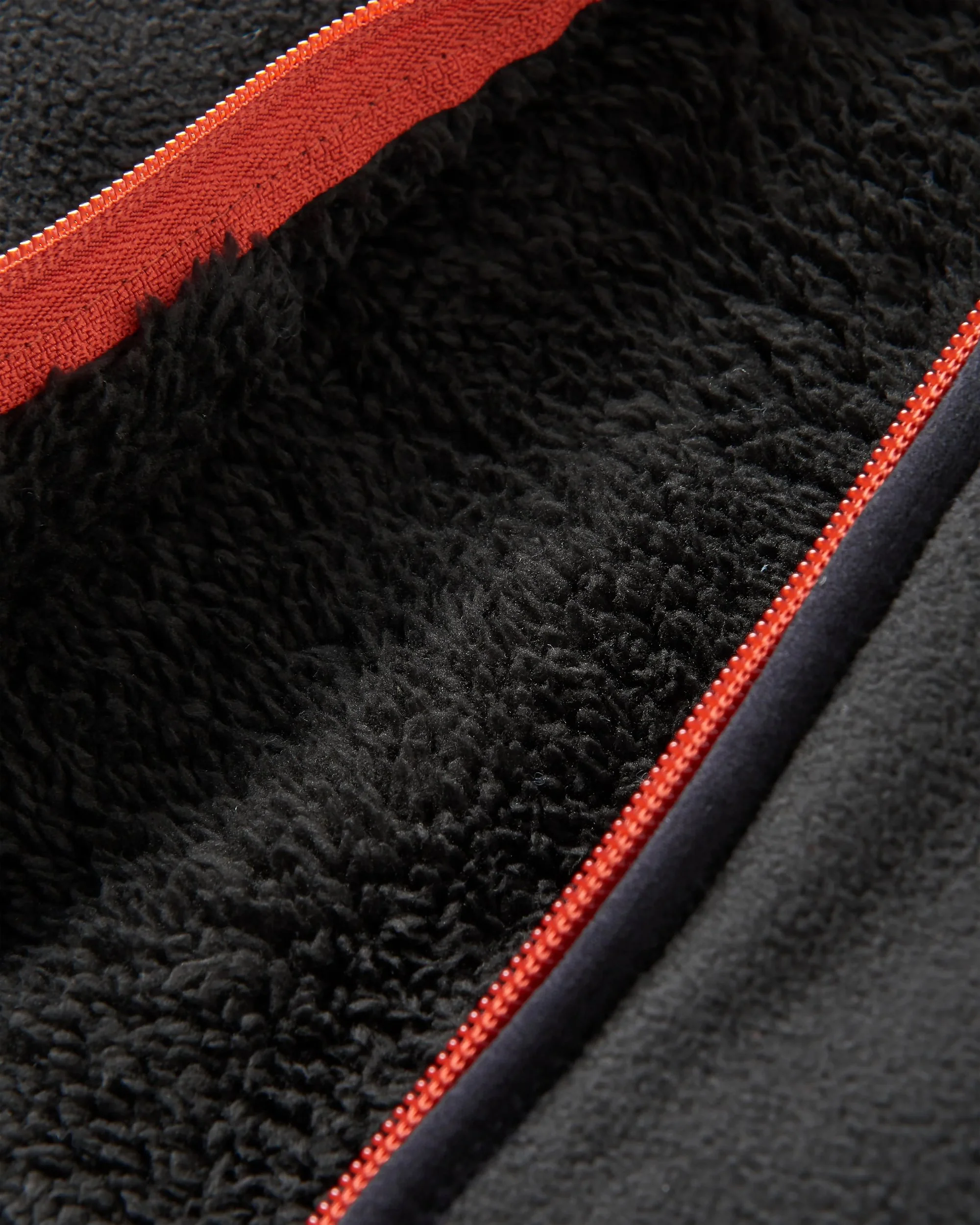 Loch Hooded Polar Fleece - Black - Image 6