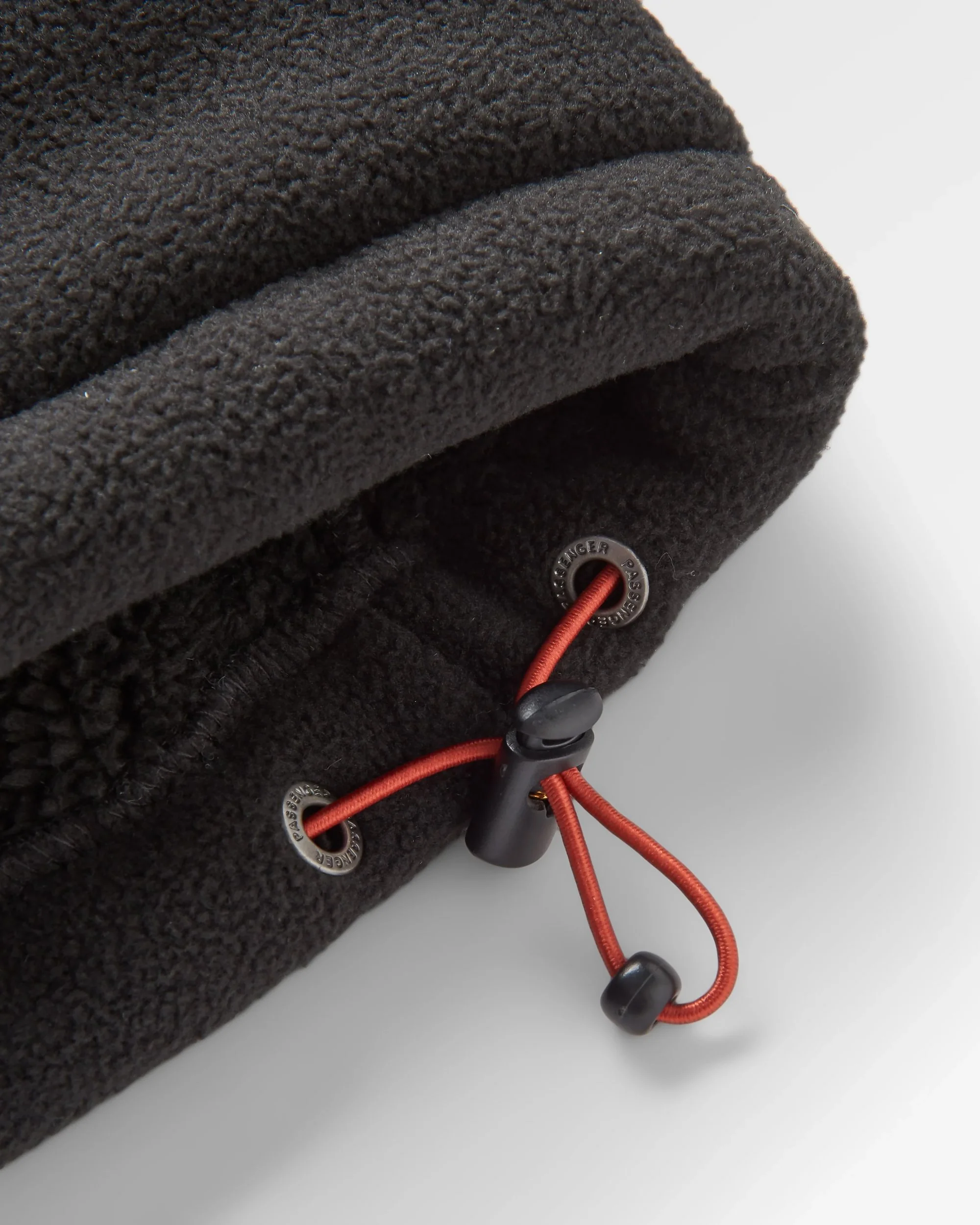 Loch Hooded Polar Fleece - Black - Image 8