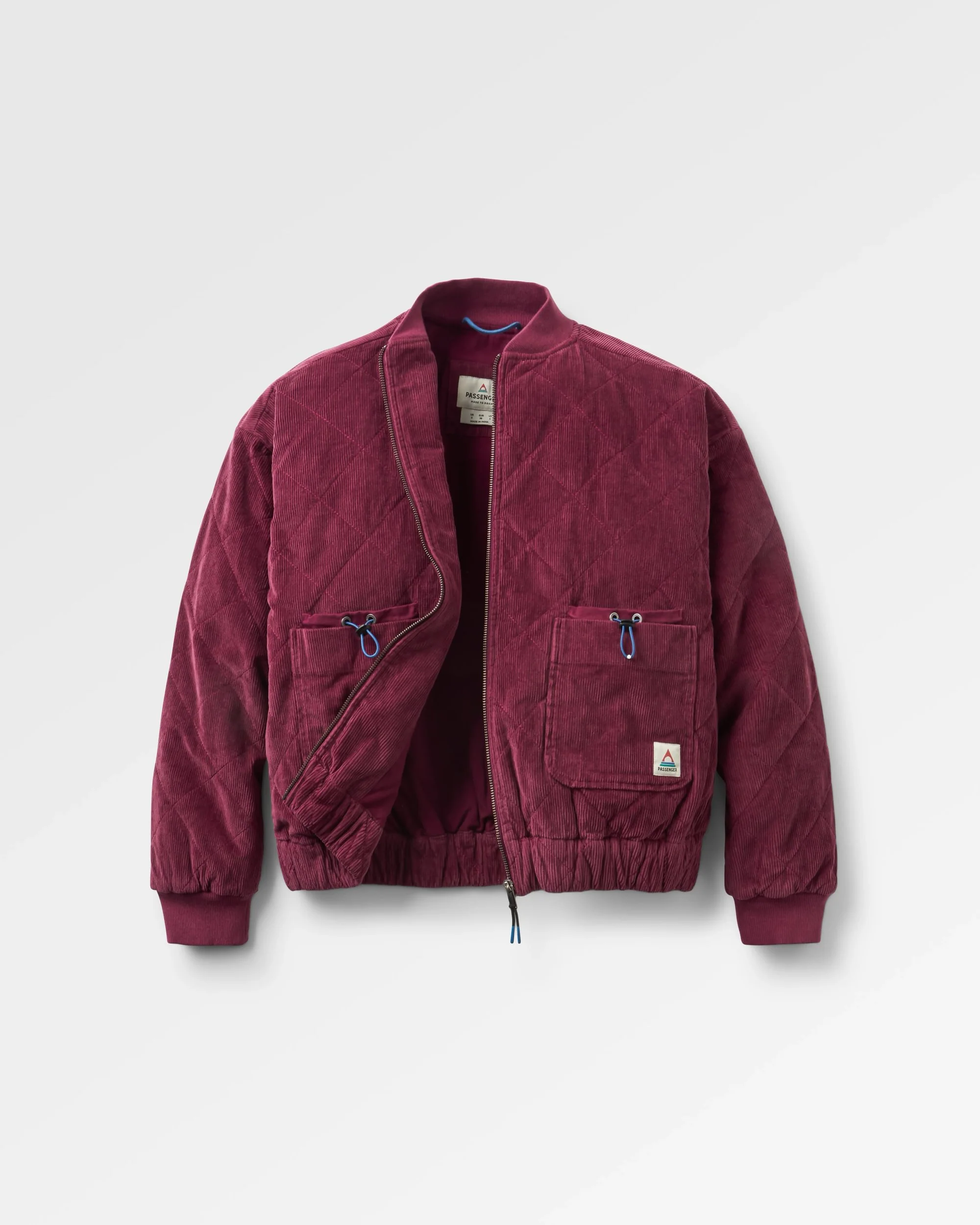 Lucia Quilted Cord Jacket - Fig
