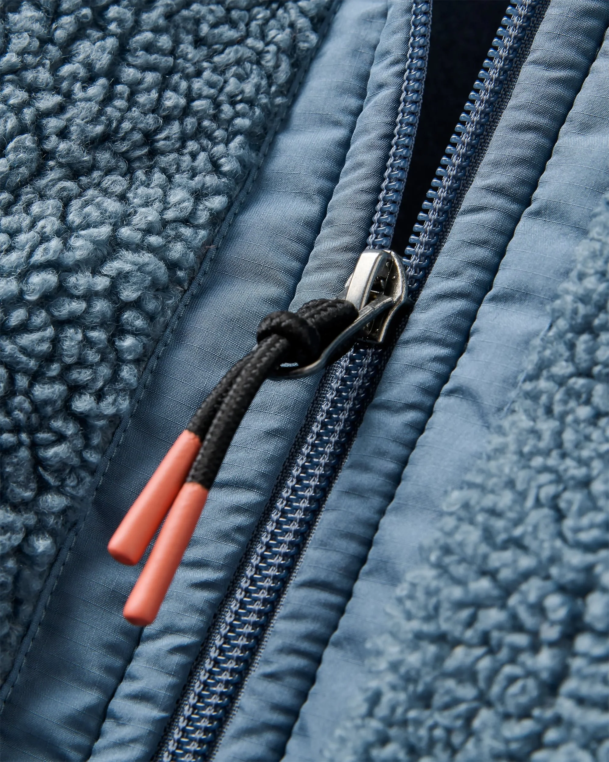 Lucia Sherpa Fleece - Stormy Blue - Image 4