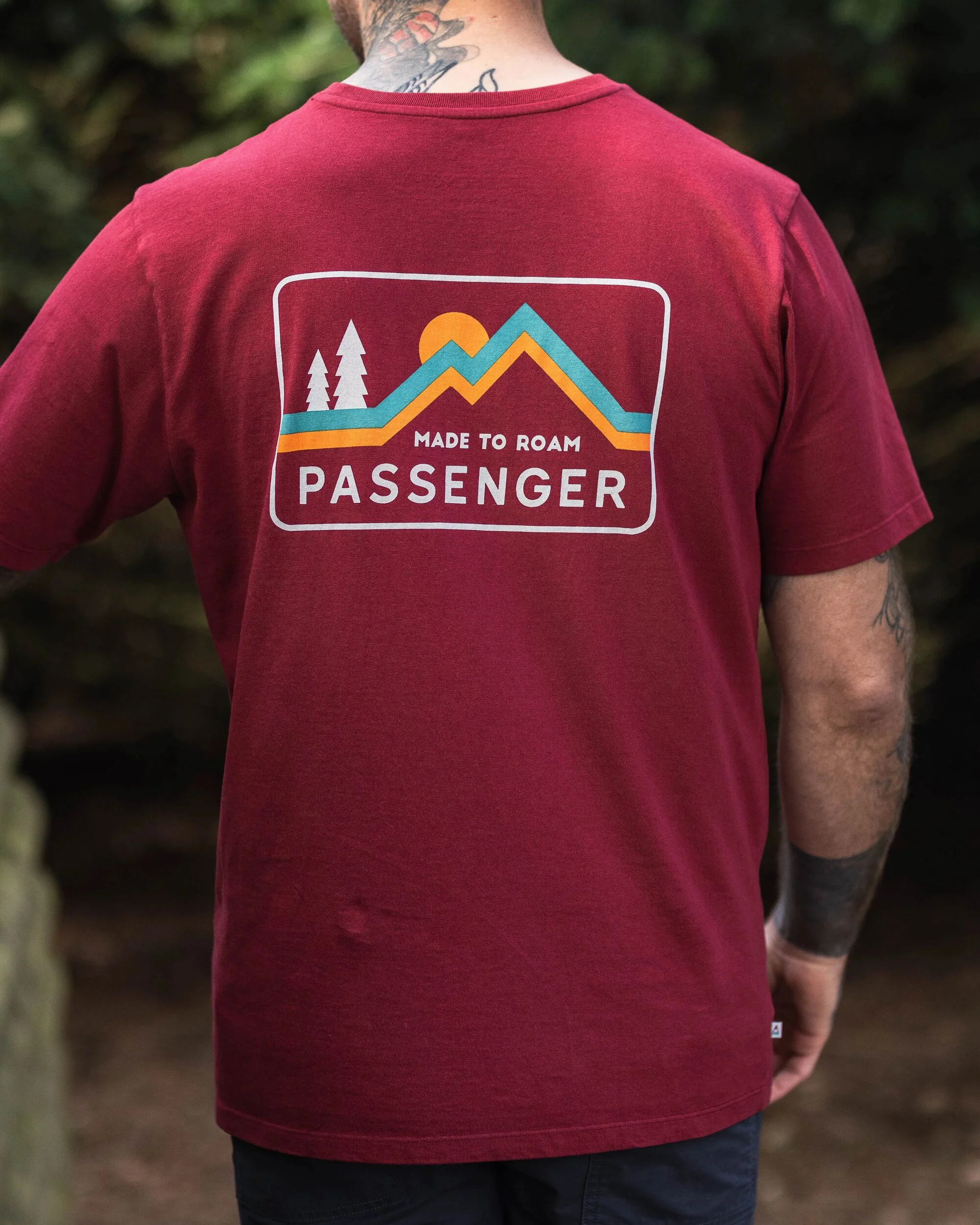 Made To Roam T-Shirt - Forest Berry