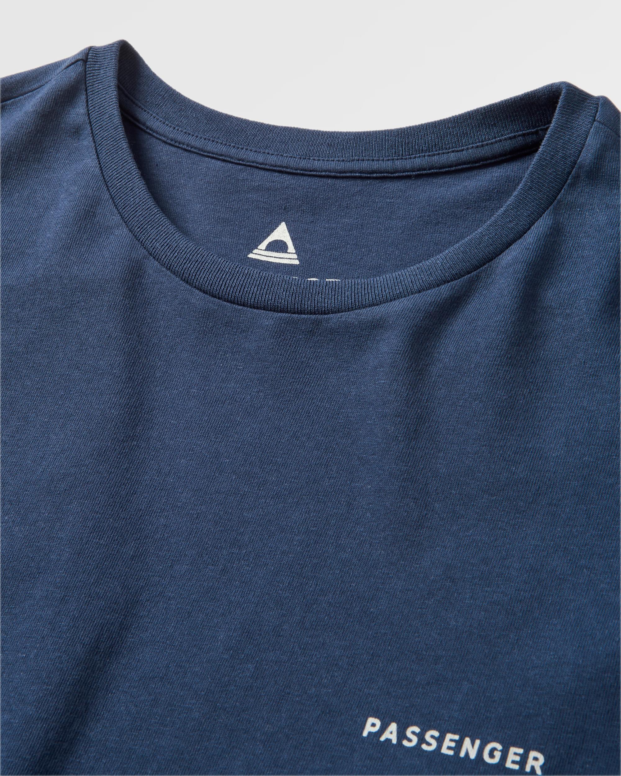 Made To Roam T-Shirt - Rich Navy - Image 3
