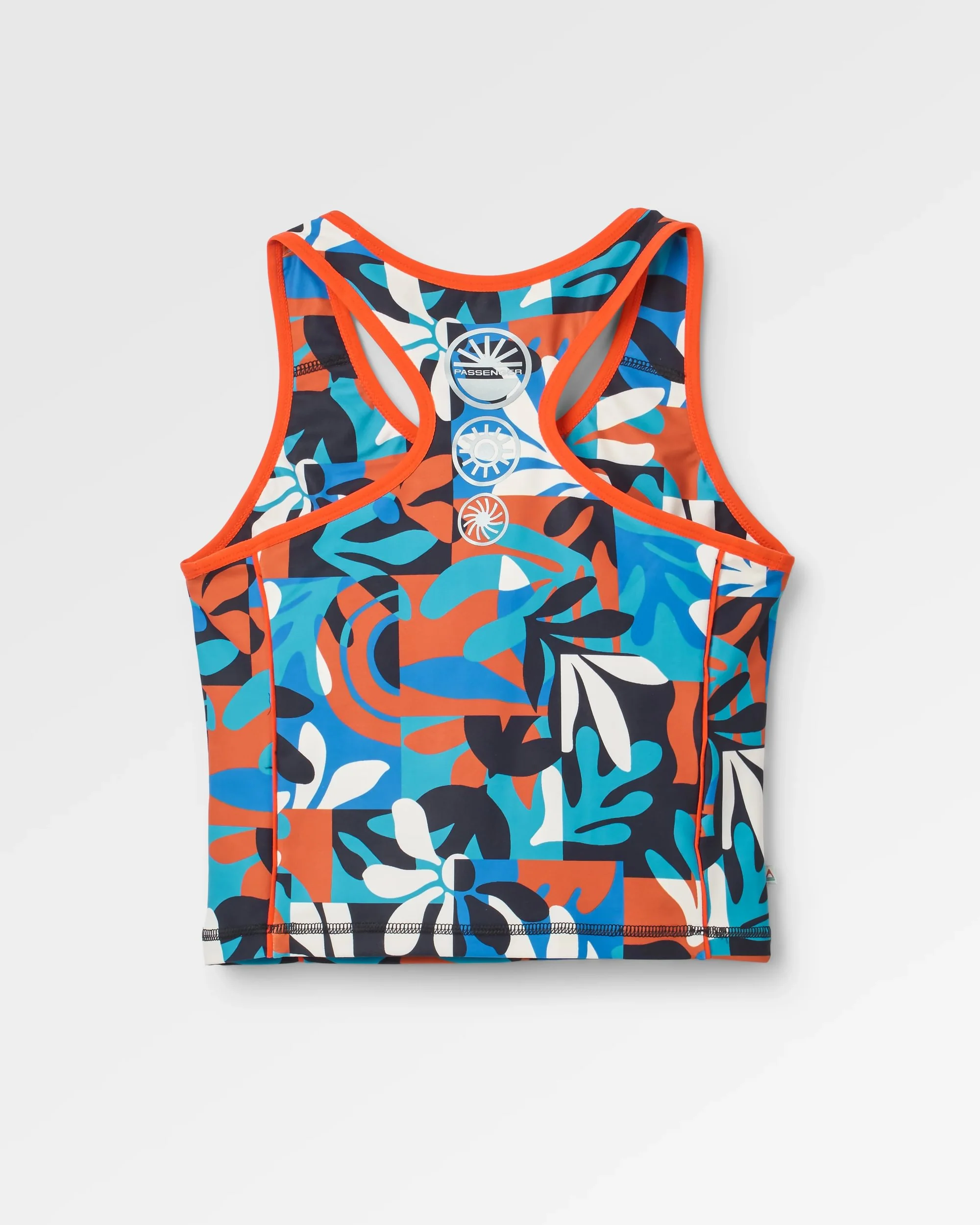 Mantra Active Crop Top - Mountain Foliage Blue - Image 6