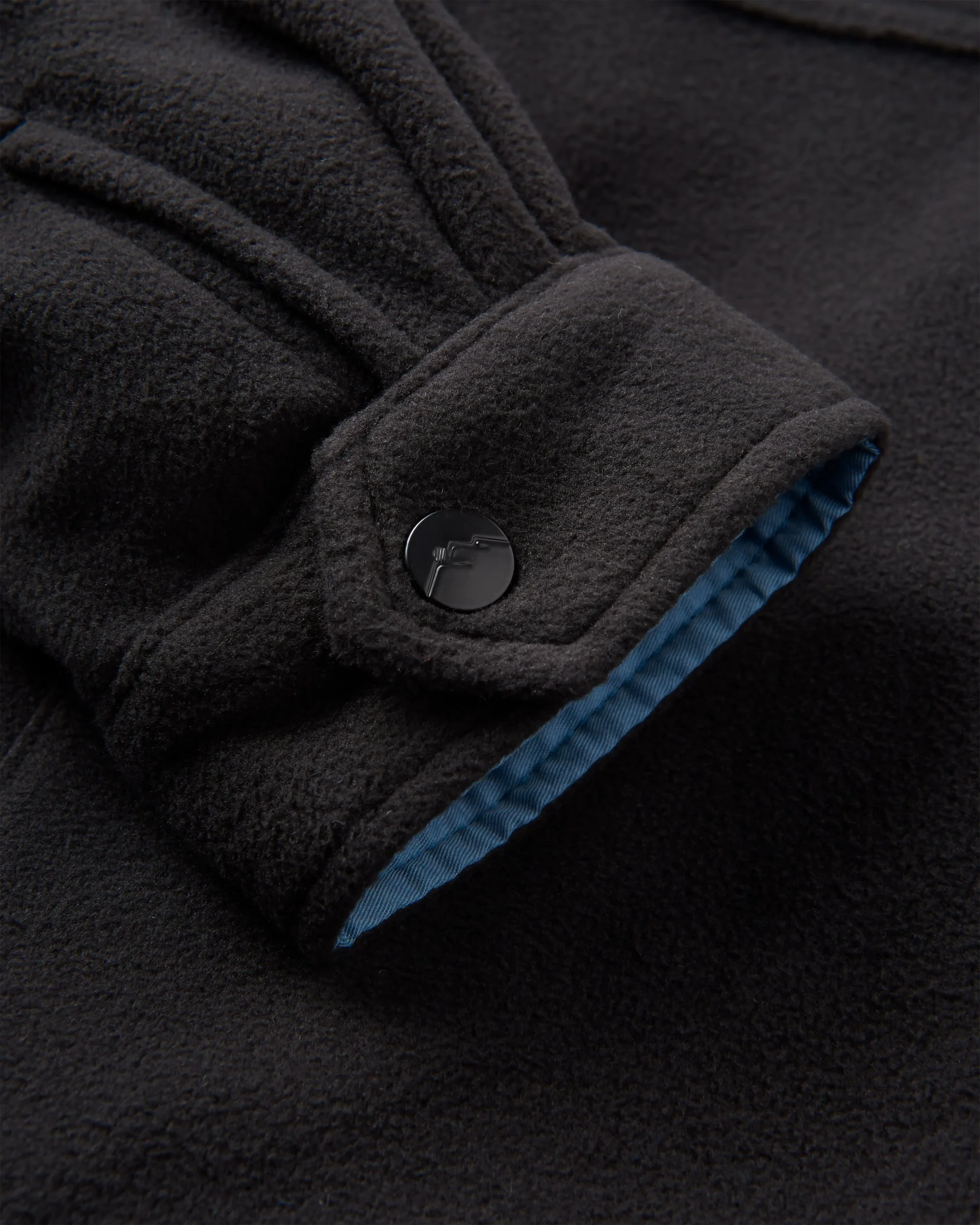 Maple Polar Fleece Shirt - Black - Image 6