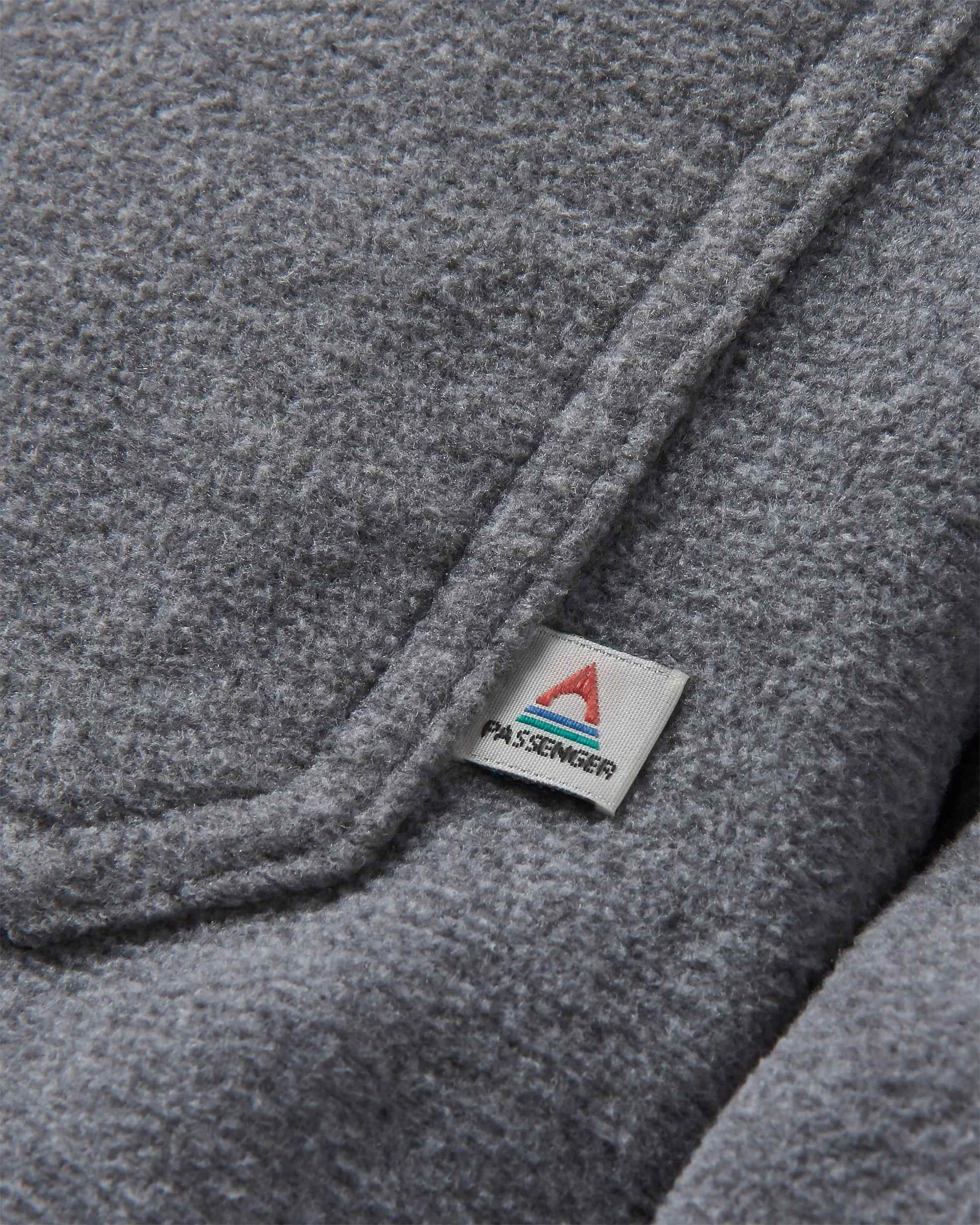 Maple Polar Fleece Shirt - Grey Marl 2 - Image 7