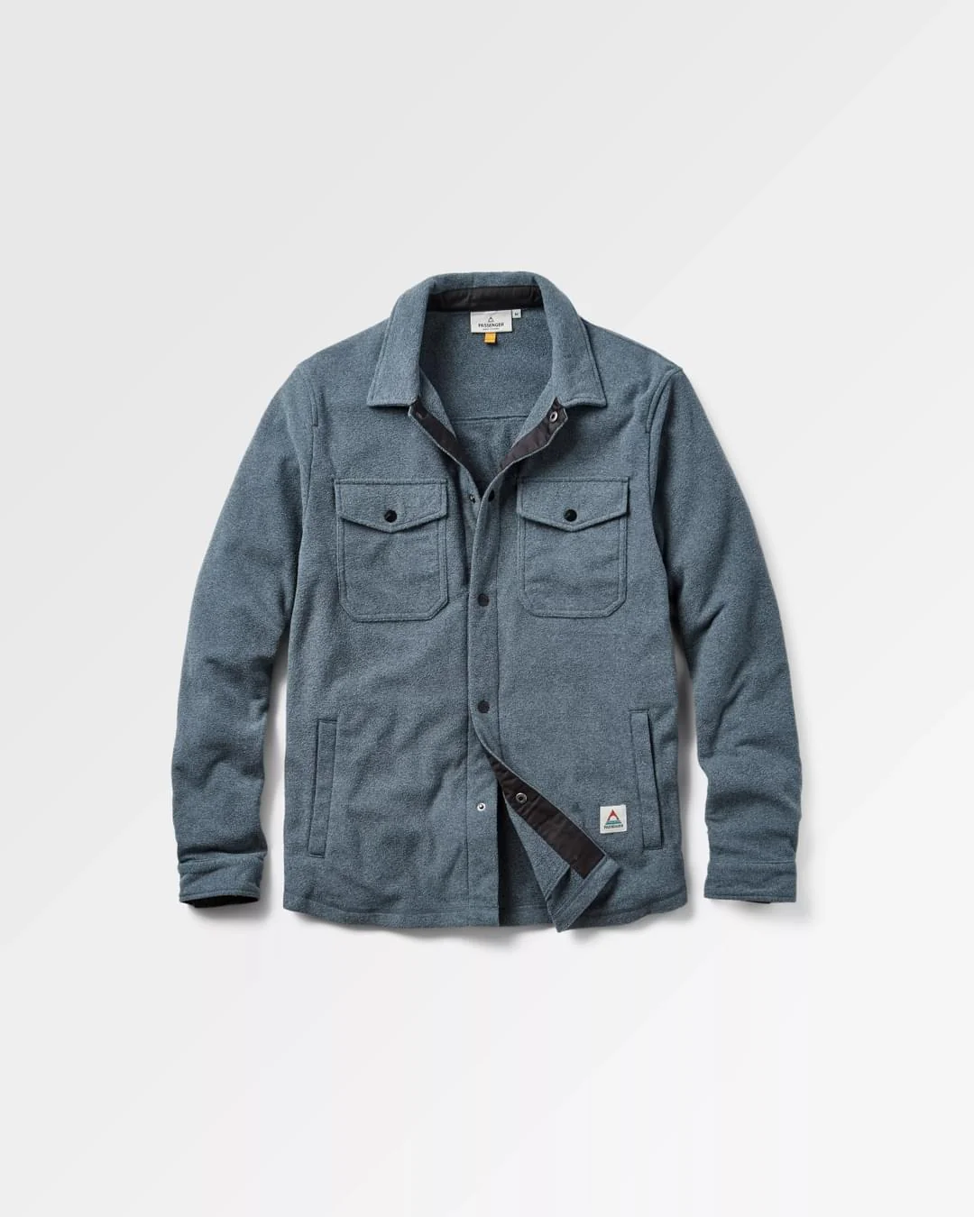 Maple Polar Fleece Shirt - Navy Marl