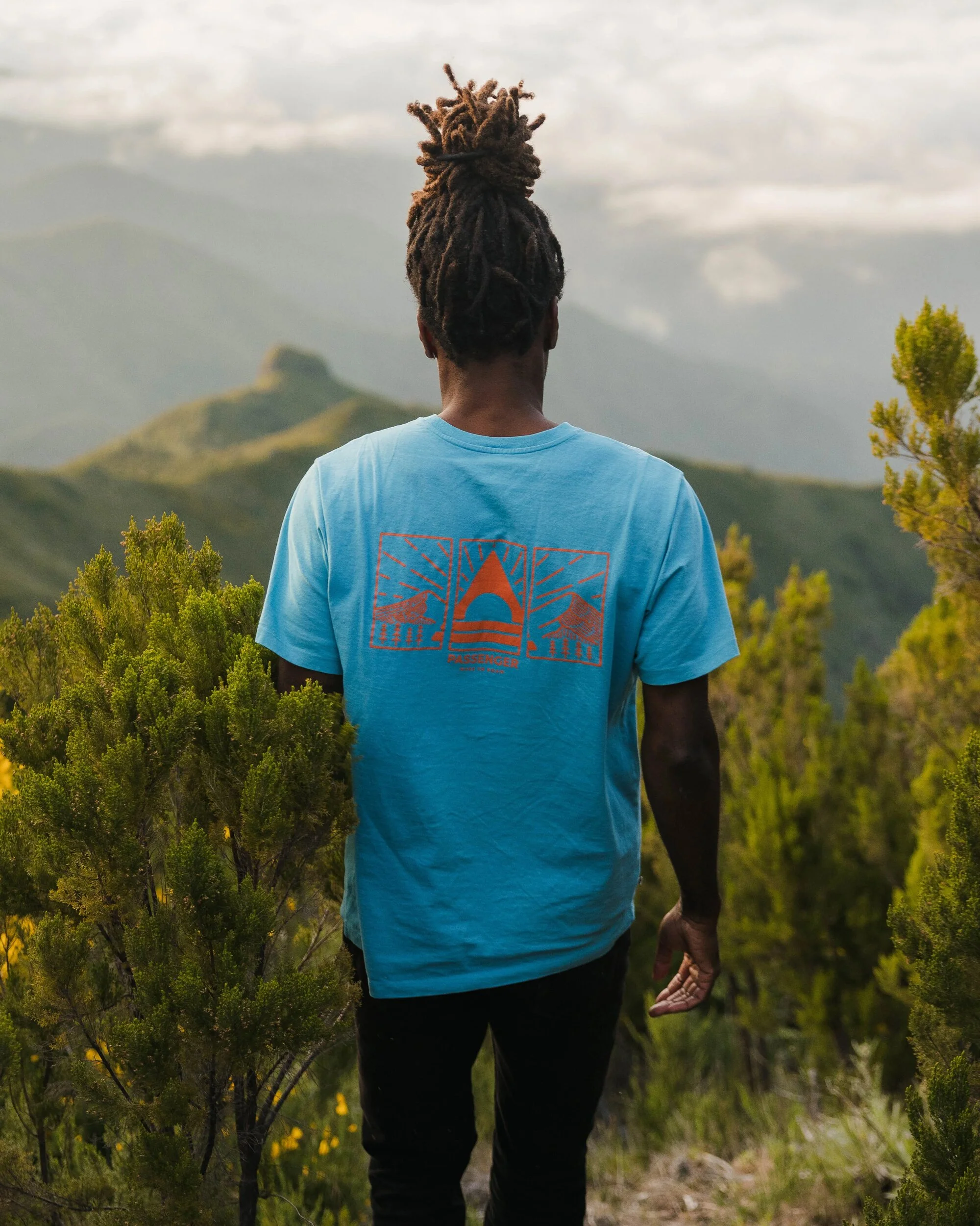 Maverick T-Shirt - Blue Pool