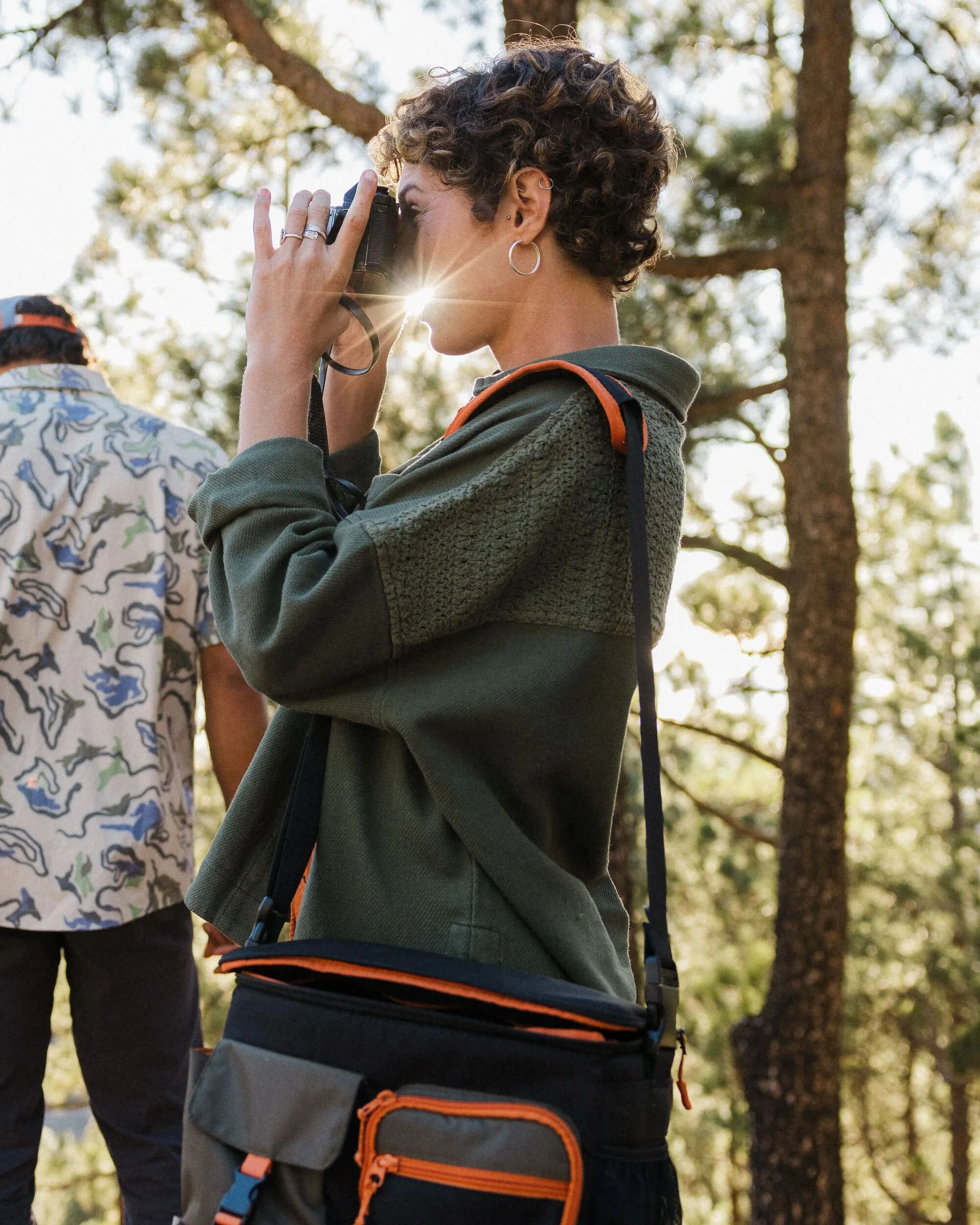 Maya Twill Overshirt - Wild Green
