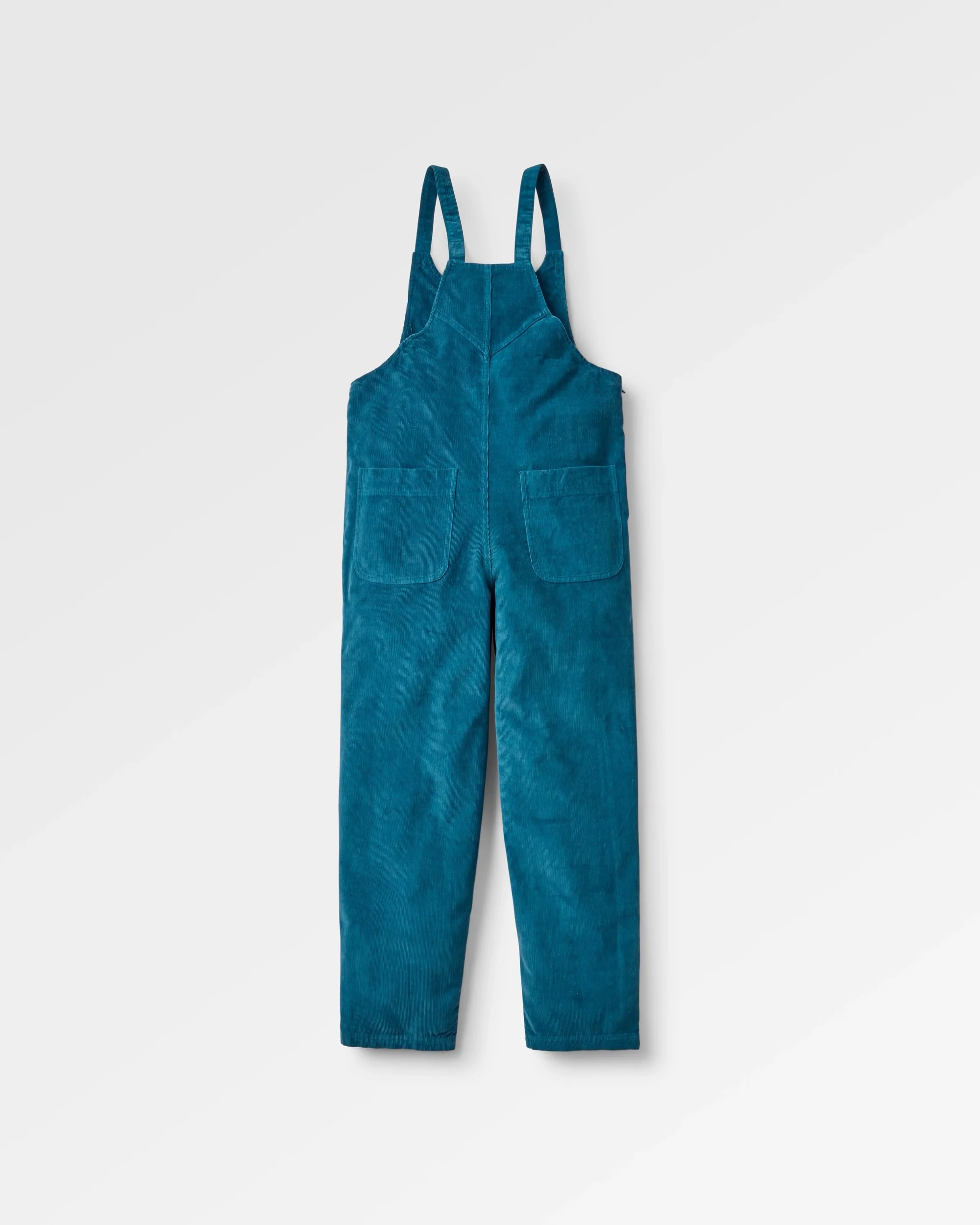 Meadows Organic Cotton Cord Dungarees - Tidal Blue - Image 5
