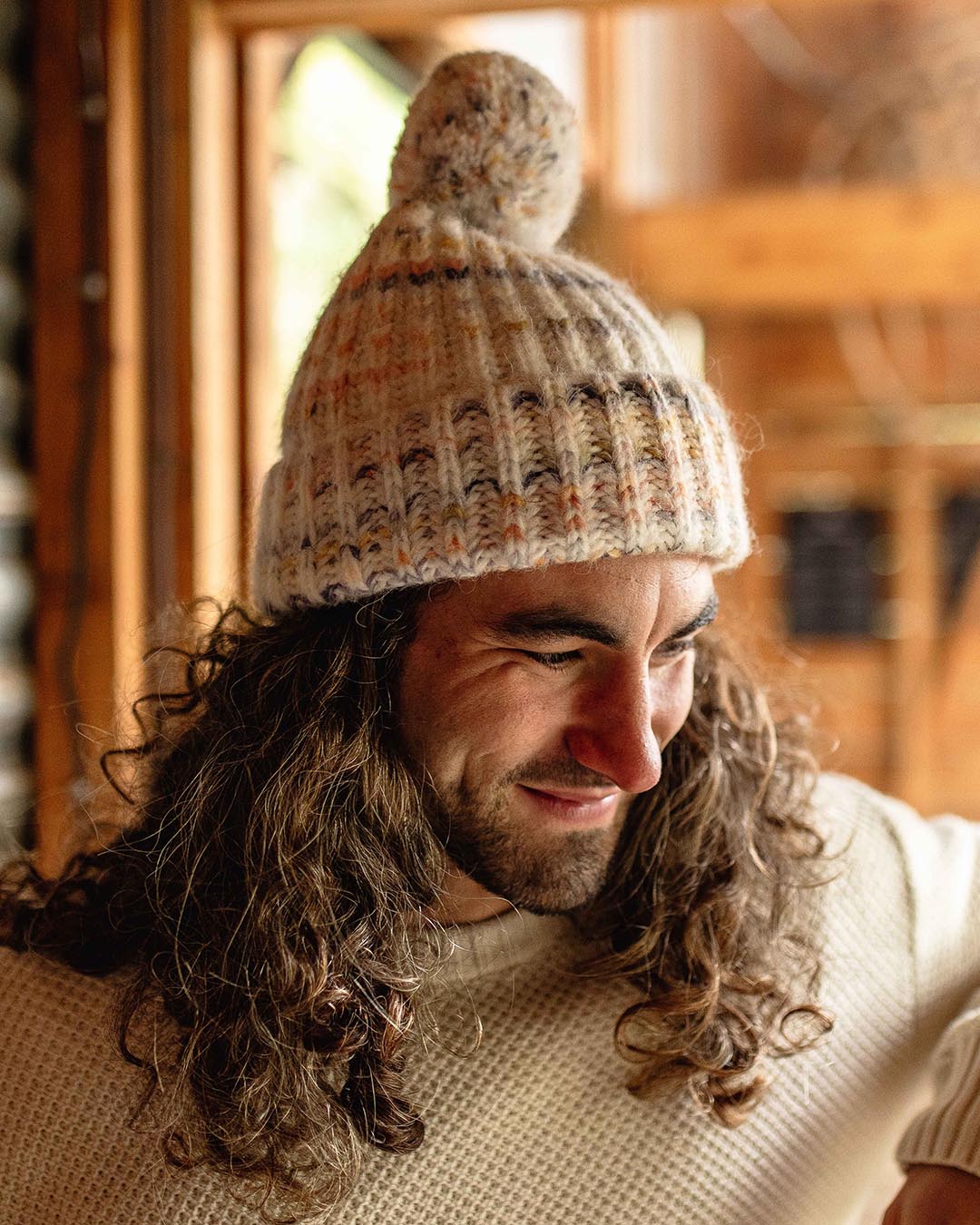 Mellow Bobble Hat - Hazy Multi - Image 2
