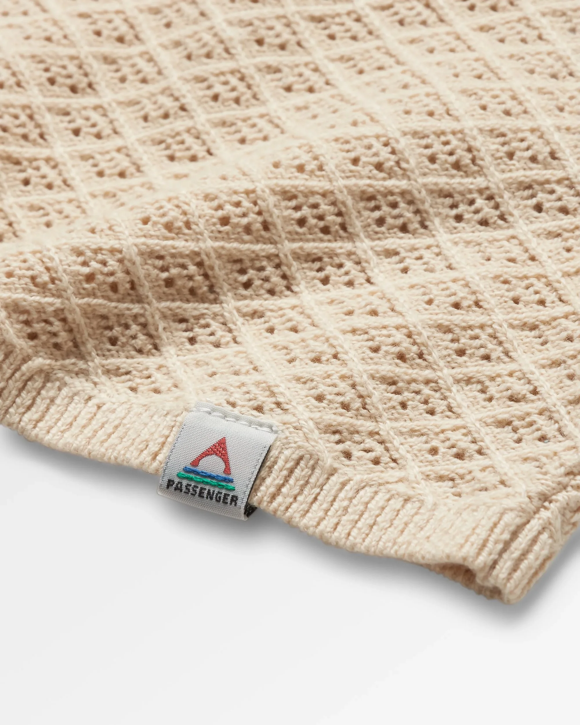 Migrate Organic Knitted Vest - Oat - Image 7