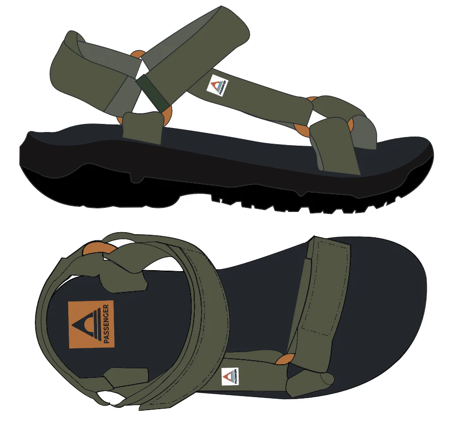 Monterey Roam Sandal - Khaki - Image 12