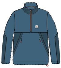 Muse Polar-Lined Sherpa Fleece - Blue Steel - Image 6