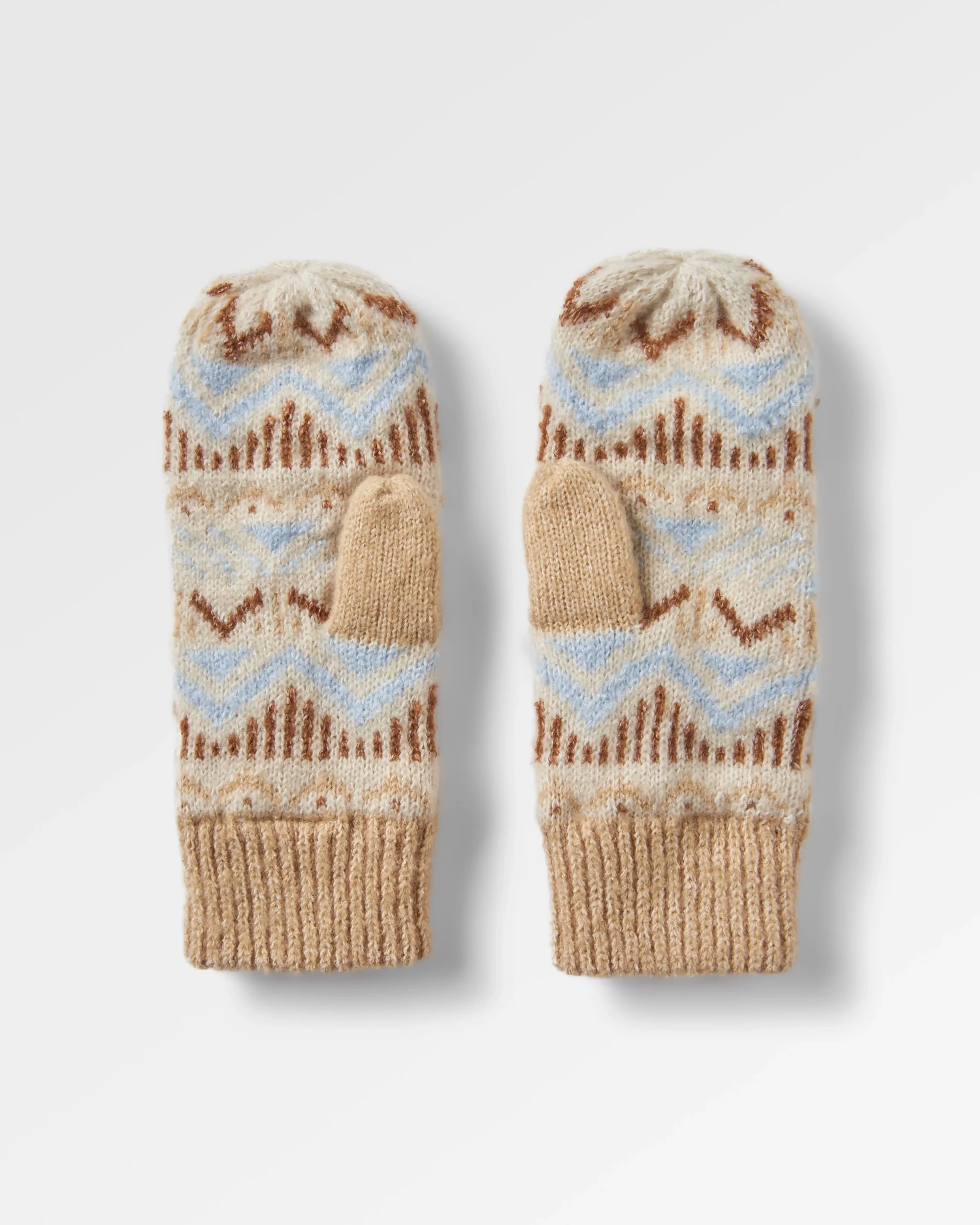 Nettle Fleece Lined Mittens - Birch - Image 4
