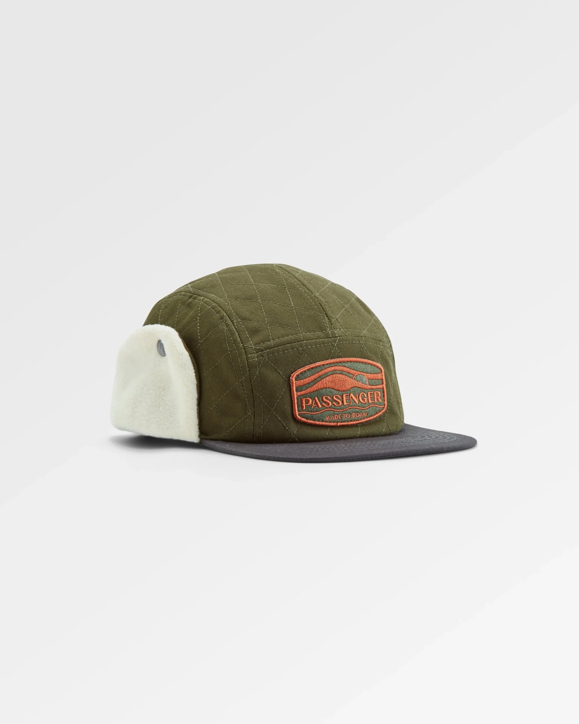 Nightfall Polar Fleece Lined Hat - Dusty Olive - Image 3