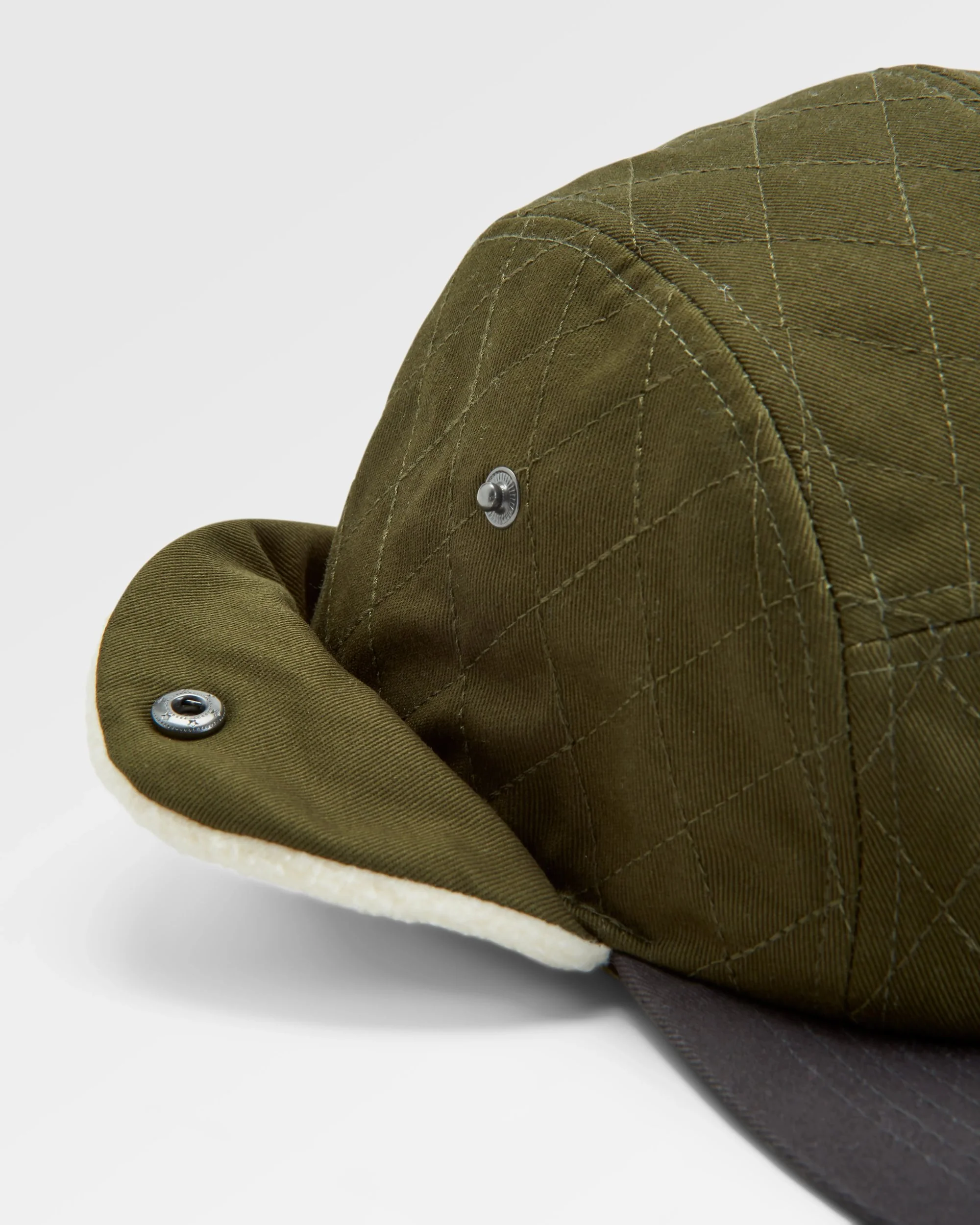Nightfall Polar Fleece Lined Hat - Dusty Olive - Image 9